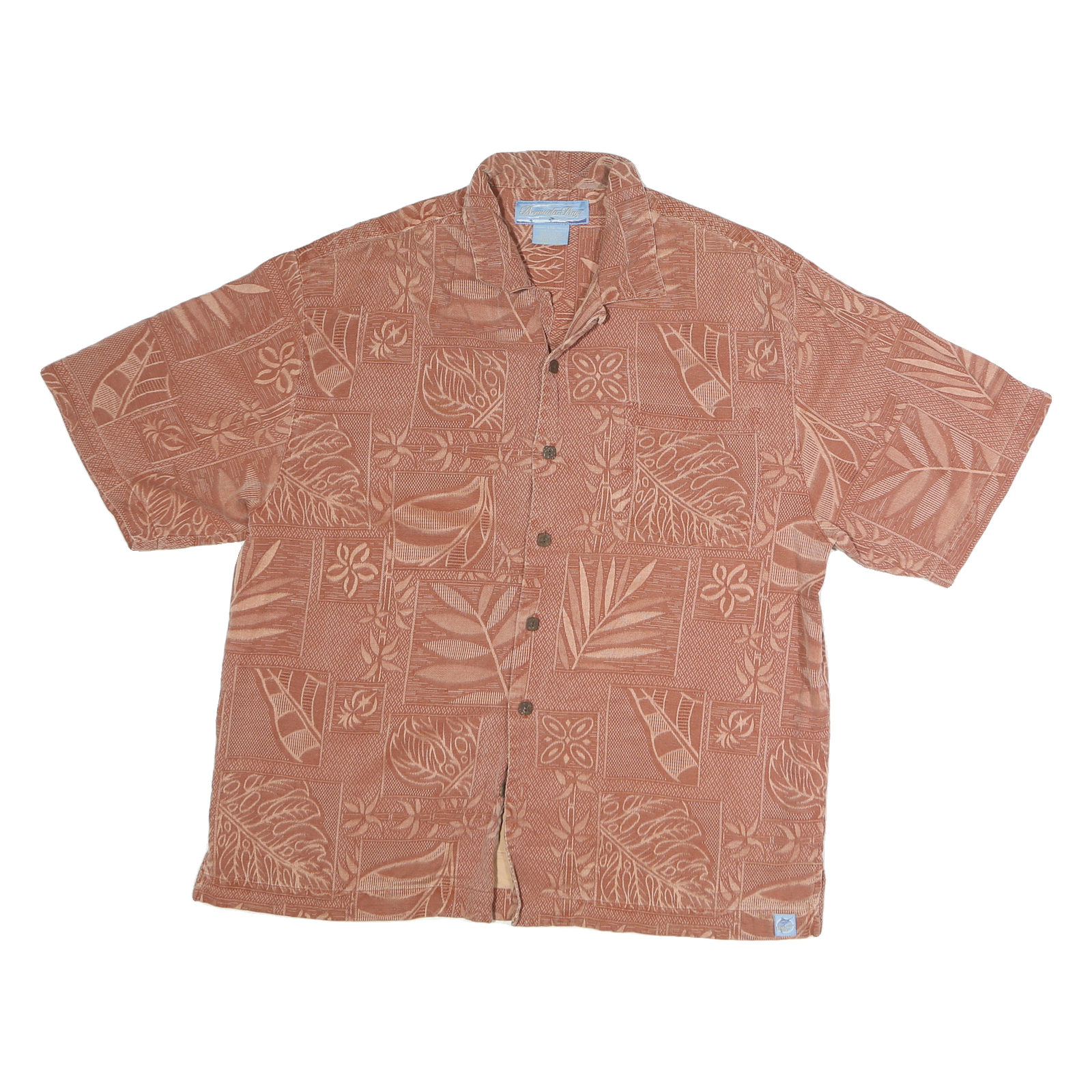 Buy BERMUDA BAY Mens Brown & Beige Pattern Cotton Shirt L Casual Short Sleeve Refurbished - $16.89 BERMUDA BAY Mens Brown & Beige Pattern Cotton Shirt L Casual Short Sleeve Refurbished - N/A refurbished available on Cerqular