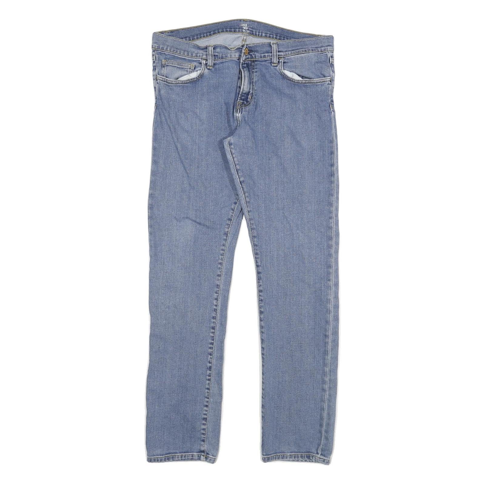 Buy CARHARTT Mens Jeans Blue Regular Straight Denim Light W34 L32 Zip Cotton Blend Refurbished - $62.39 CARHARTT Mens Jeans Blue Regular Straight Denim Light W34 L32 Zip Cotton Blend Refurbished - N/A refurbished available on Cerqular