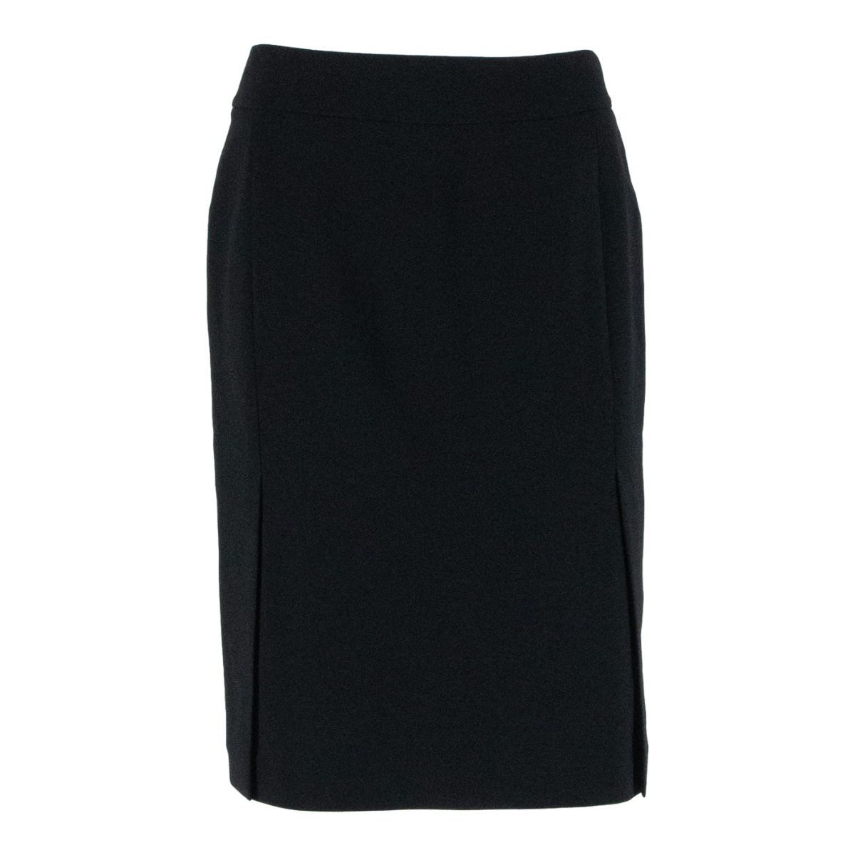 MAX MARA STUDIO Womens Pencil Skirt Black Knee Length UK 8 Refurbished - N/A refurbished available on Cerqular