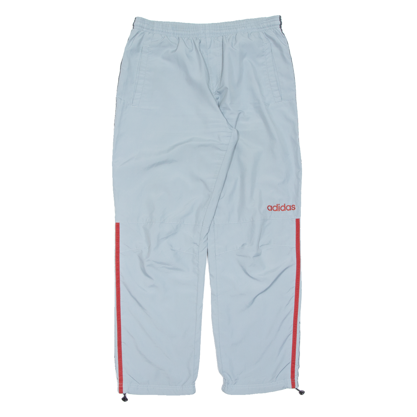 ADIDAS Mens Track Pants Grey Tapered M W28 L27 Refurbished - N/A refurbished available on Cerqular