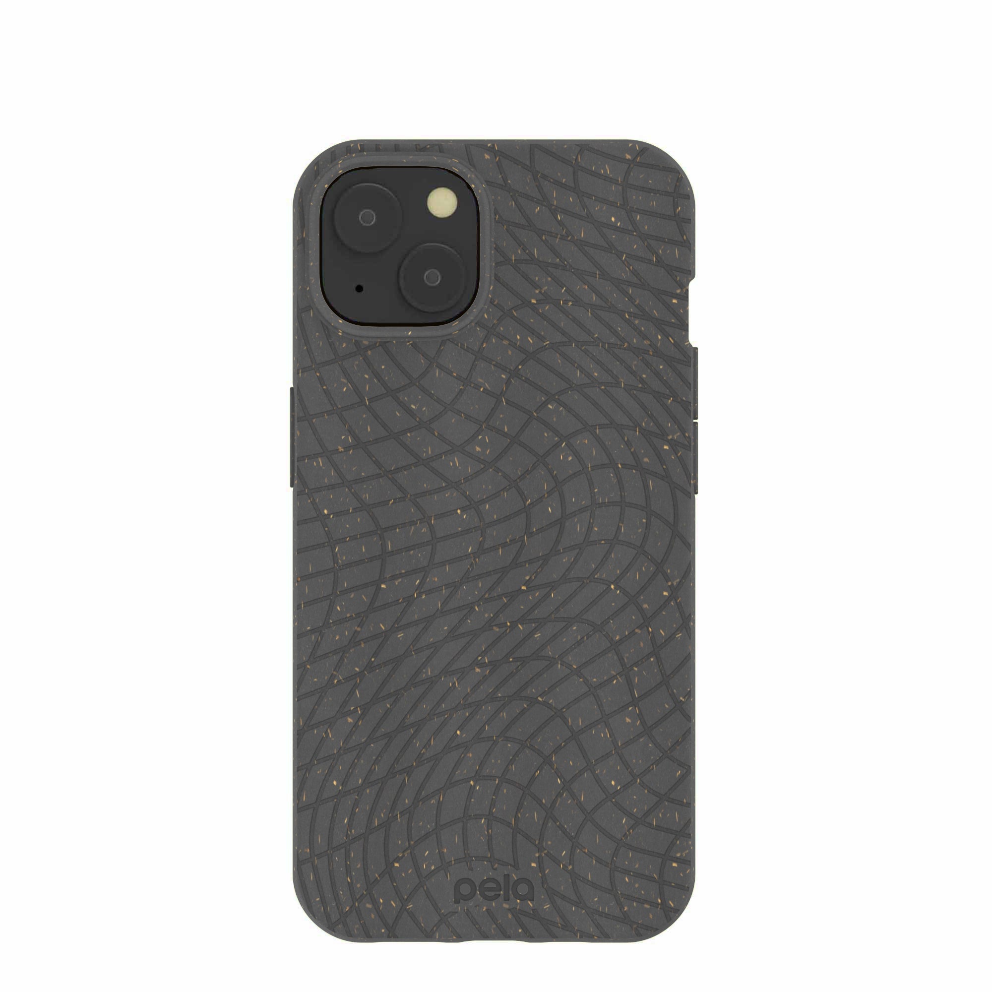 Black Mesh Flex iPhone 13 Case Refurbished - Pela Case refurbished available on Cerqular