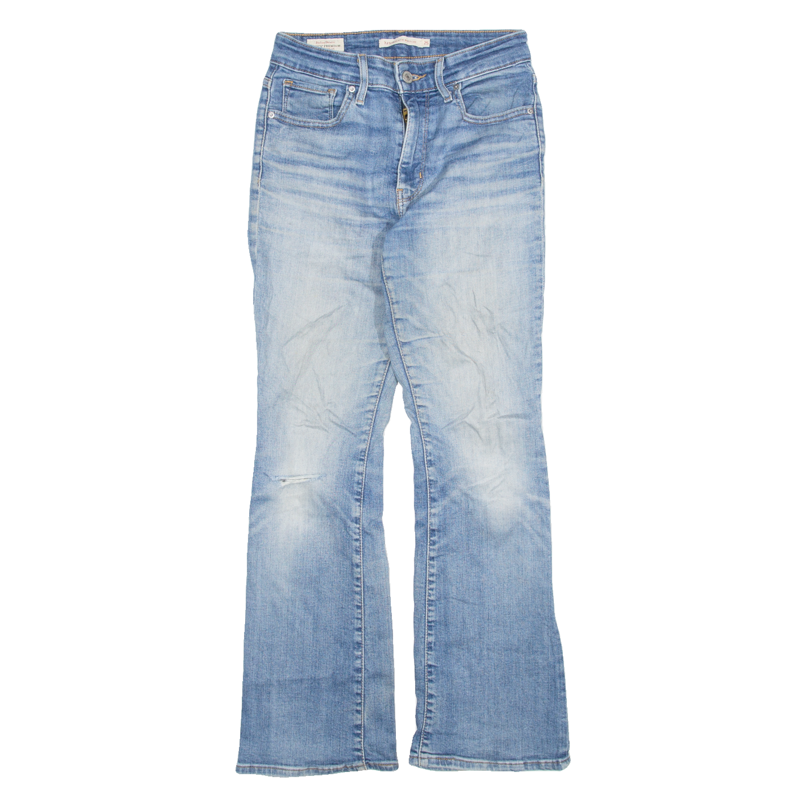 Buy LEVI'S Womens Jeans Blue Slim Bootcut W25 L27 Refurbished - $36.39 LEVI'S Womens Jeans Blue Slim Bootcut W25 L27 Refurbished - N/A refurbished available on Cerqular