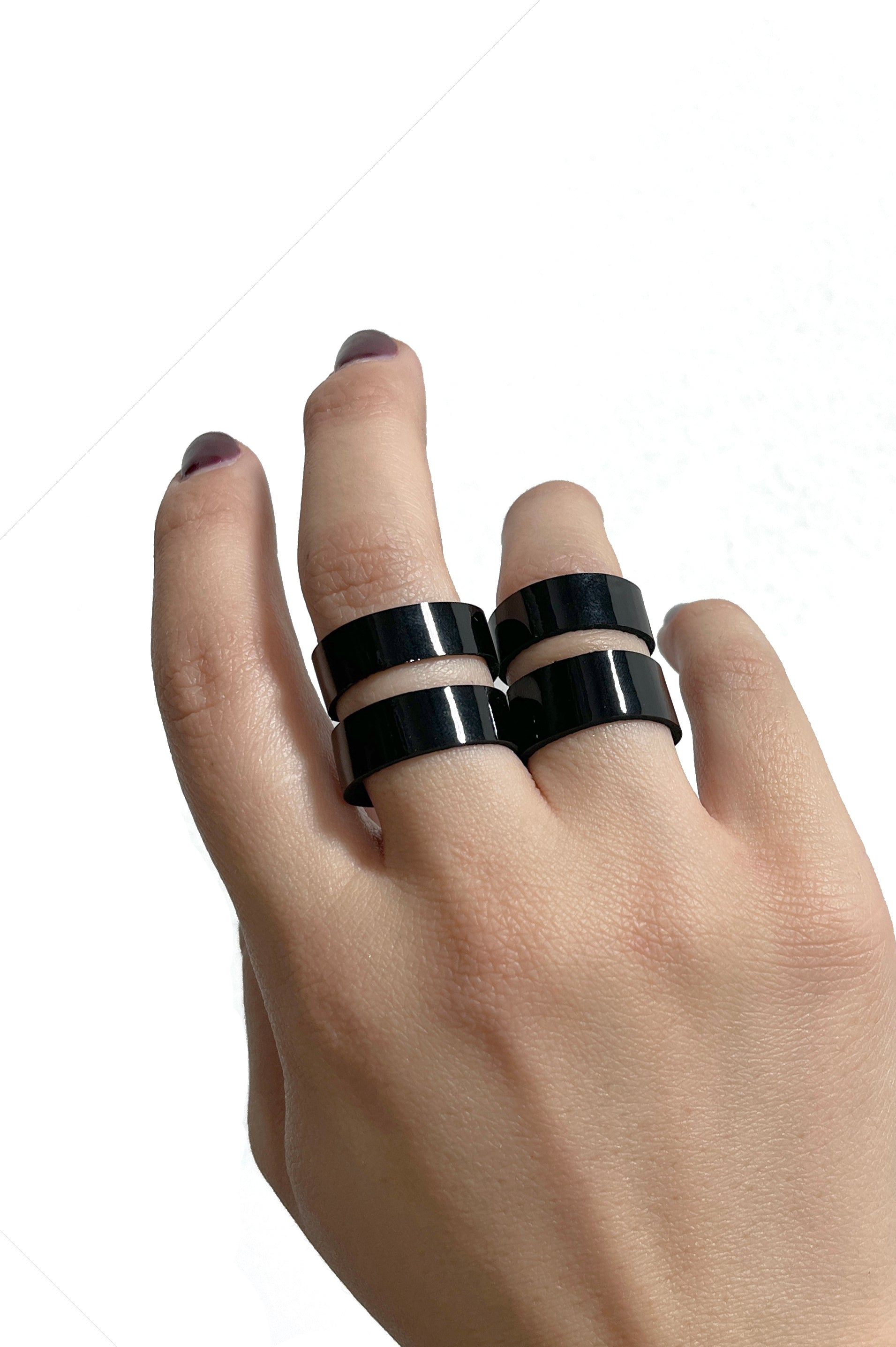 Buy Pleather Rings | Size: 6.5 | Color: Black Refurbished - $18.00 Pleather Rings | Size: 6.5 | Color: Black Refurbished - N/A (I could not find a well-known brand by this name refurbished available on Cerqular