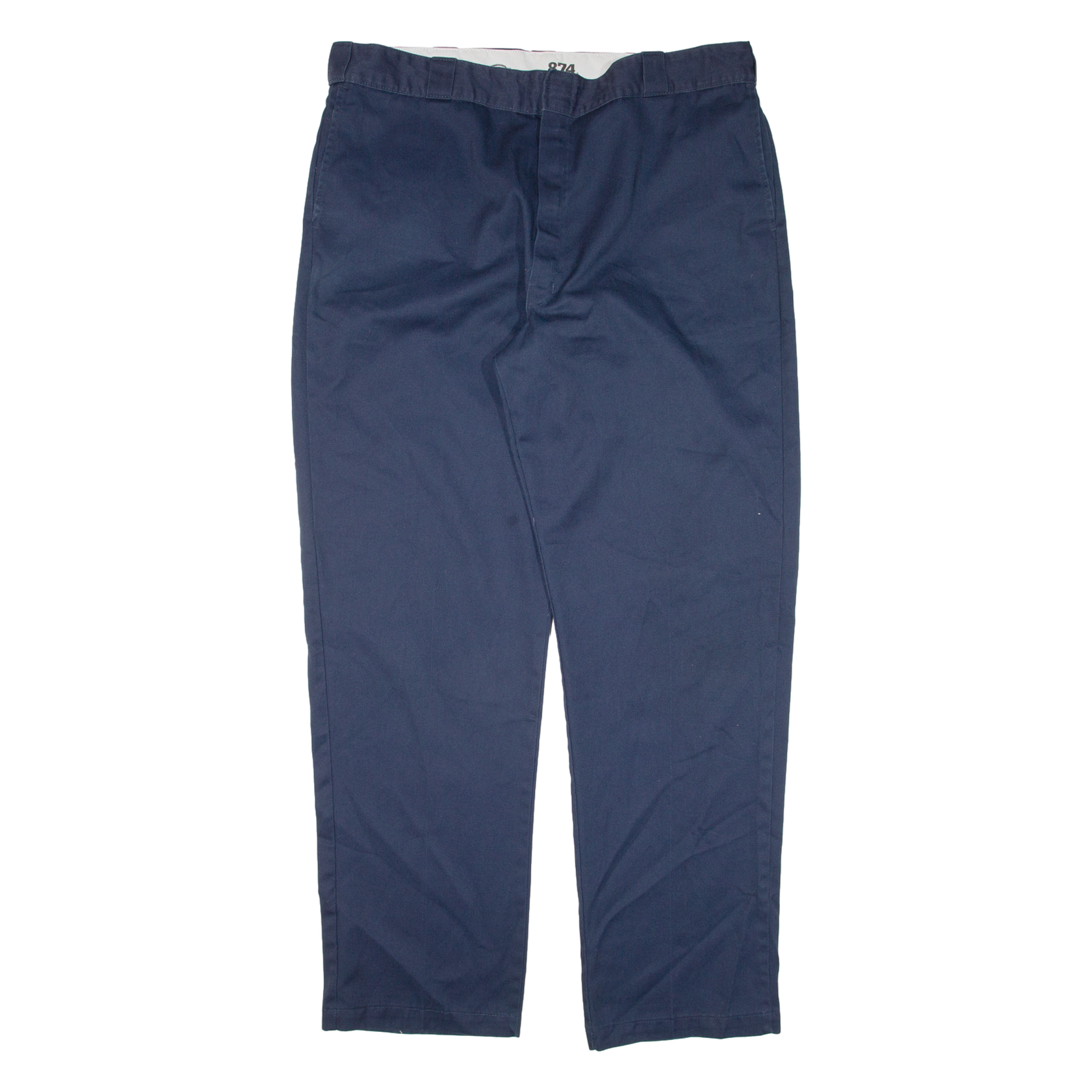 DICKIES 874 Workwear Mens Trousers Blue Regular Straight W40 L32 Refurbished - N/A refurbished available on Cerqular