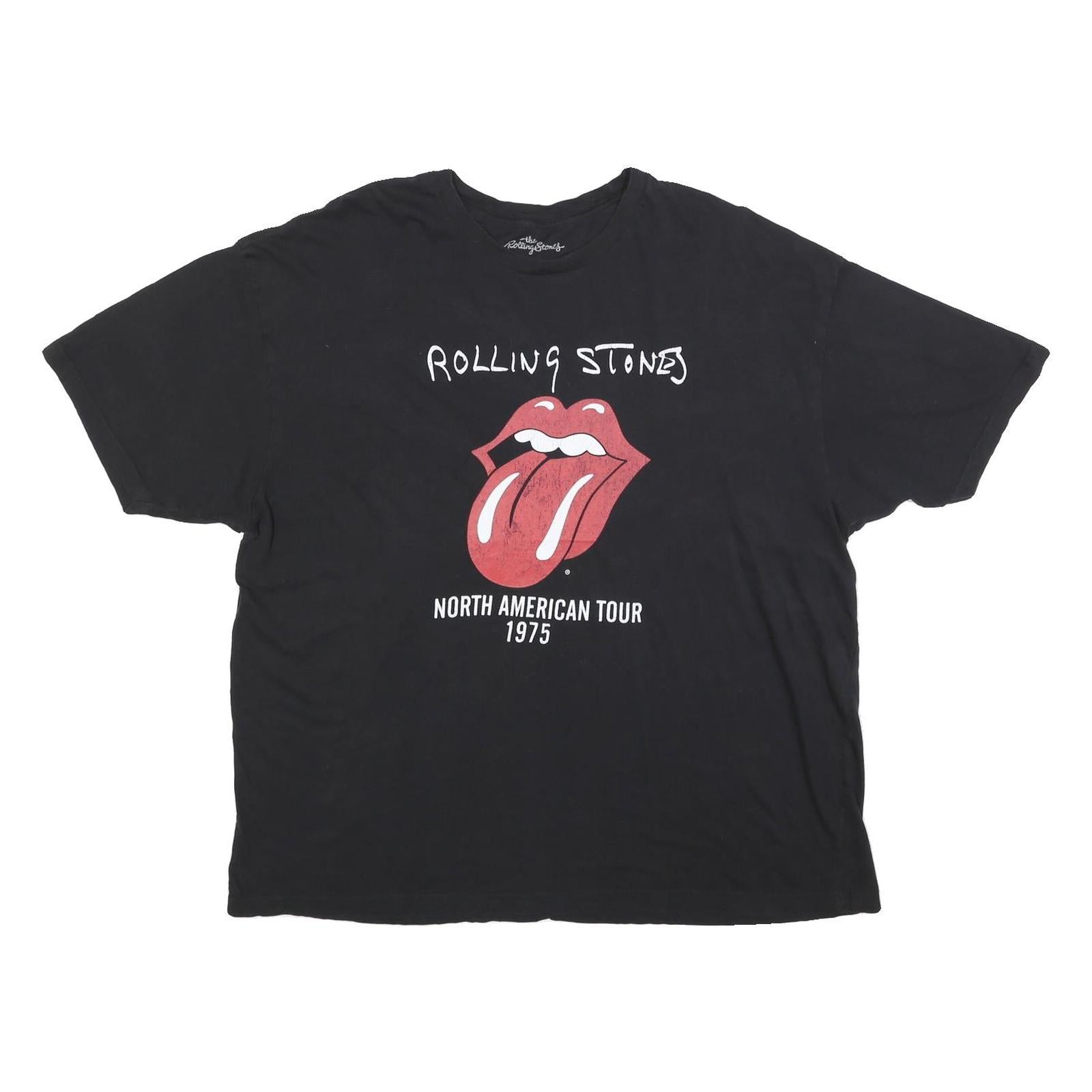 Buy THE ROLLING STONES Mens Black North American Tour 1975 Graphic T-Shirt 2XL Short Refurbished - $19.49 THE ROLLING STONES Mens Black North American Tour 1975 Graphic T-Shirt 2XL Short Refurbished - N/A refurbished available on Cerqular