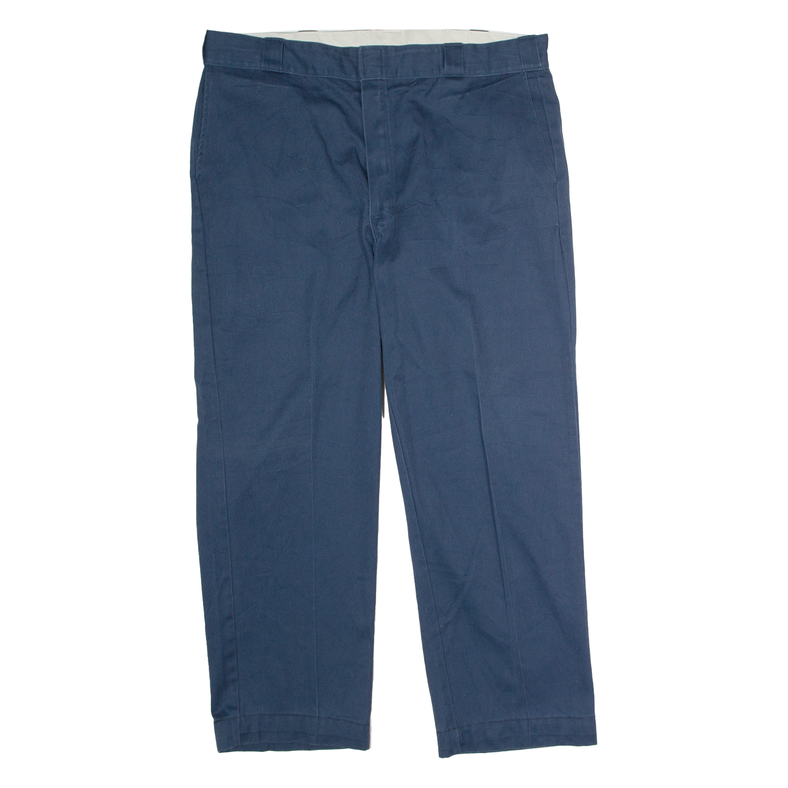 DICKIES Workwear Mens Twill Trousers Blue Regular Straight W40 L30 Refurbished - N/A refurbished available on Cerqular