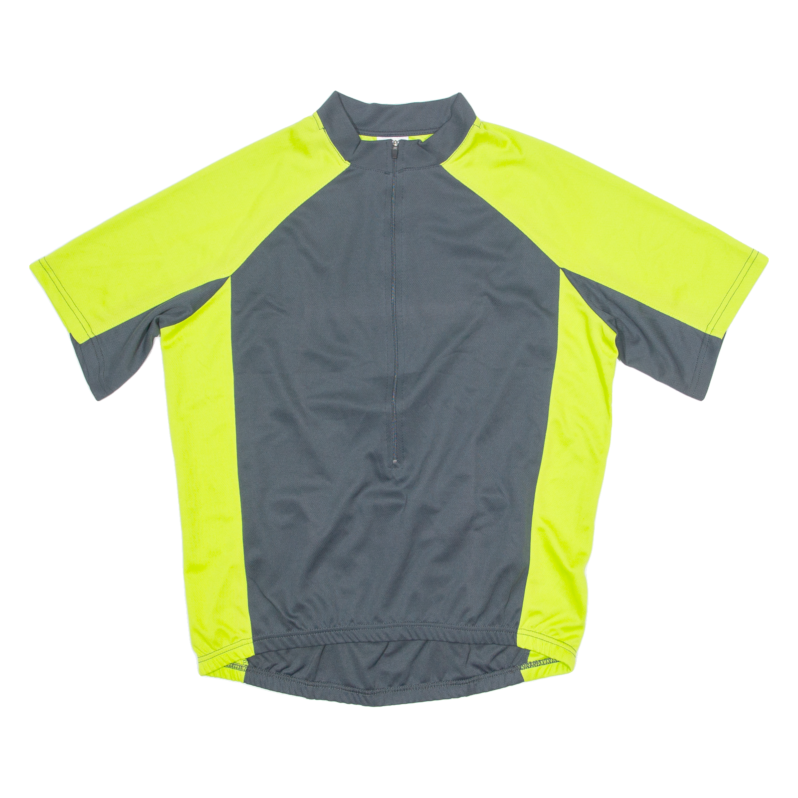 Cycling Mens Jersey Grey 1/2 Zip M Refurbished - N/A refurbished available on Cerqular