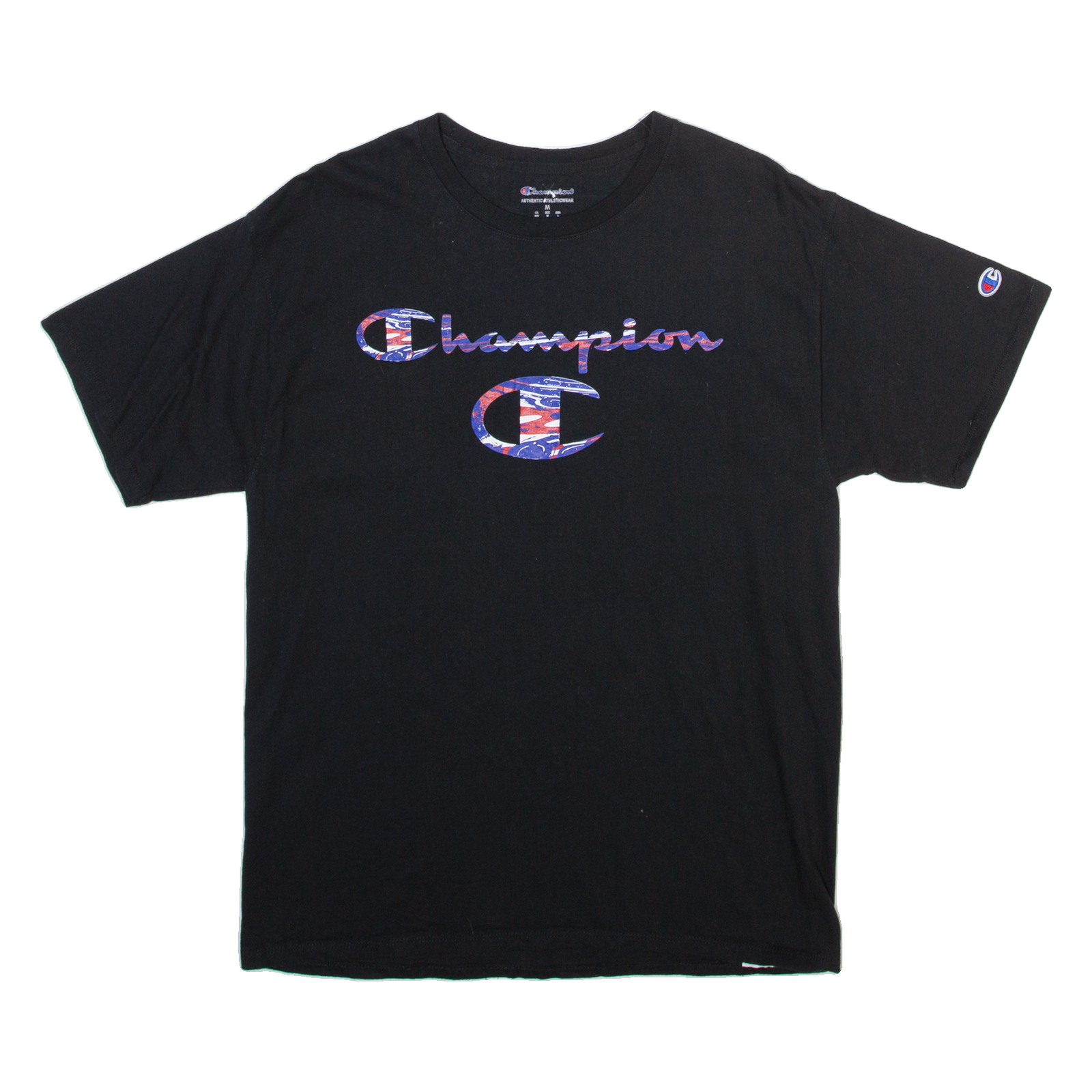 CHAMPION Mens T-Shirt Black M Refurbished - N/A refurbished available on Cerqular