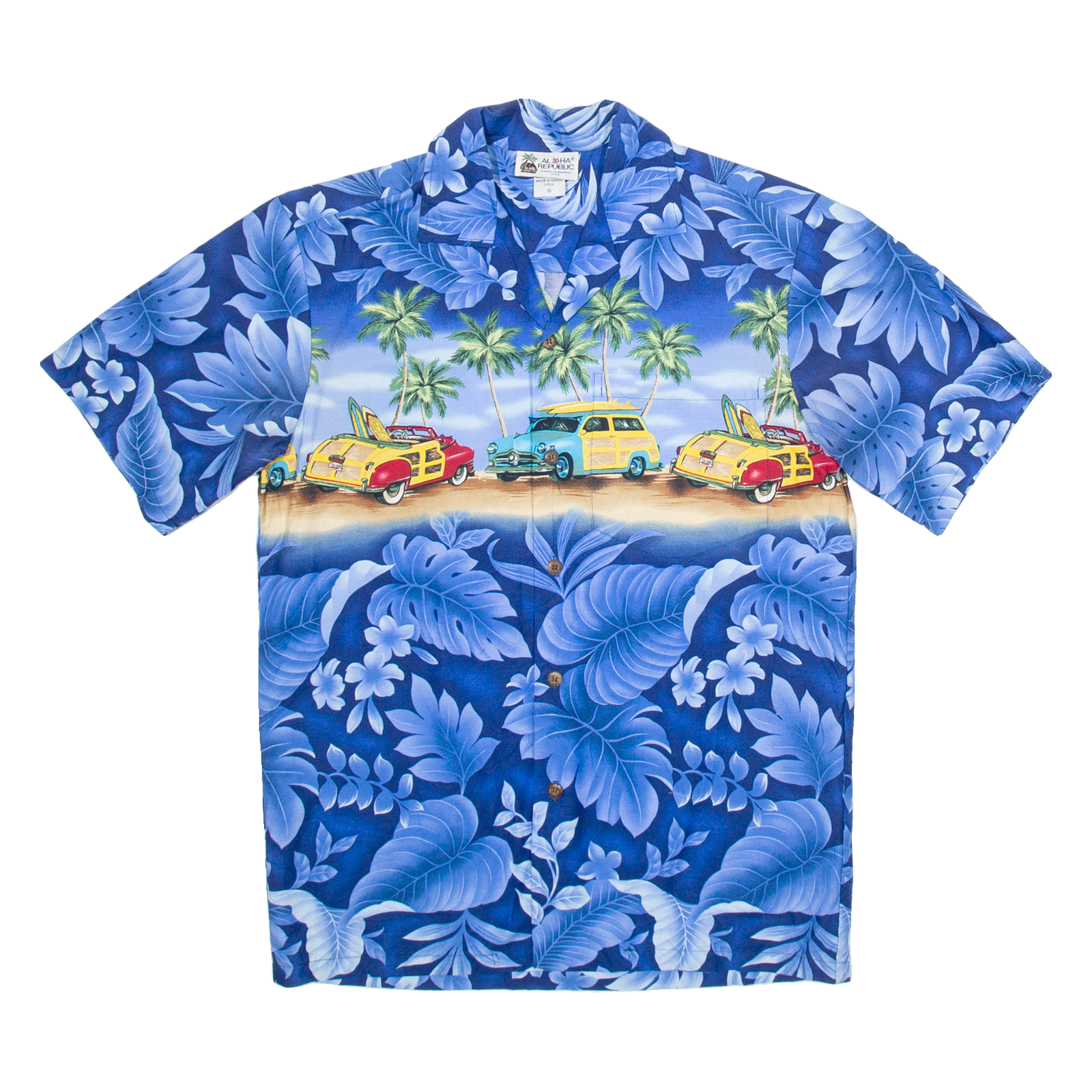 Buy ALOHA REPUBLIC Mens Hawaiian Shirt Blue Floral S Refurbished - $18.19 ALOHA REPUBLIC Mens Hawaiian Shirt Blue Floral S Refurbished - N/A refurbished available on Cerqular