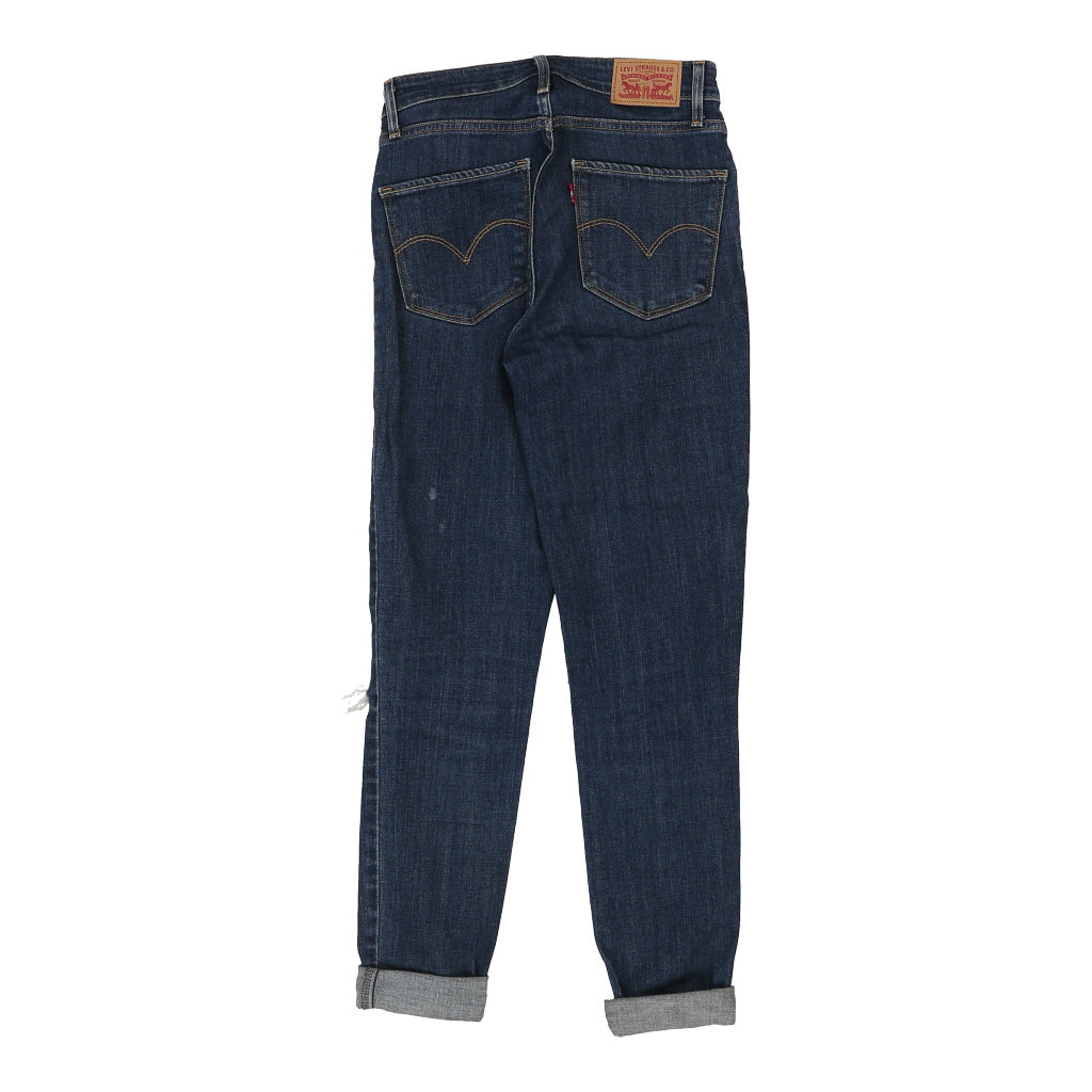 Levis Jeans - 26W UK 6 Dark Wash Cotton Blend Refurbished - Thrifted (note: this is a term often used to describe second- refurbished available on Cerqular