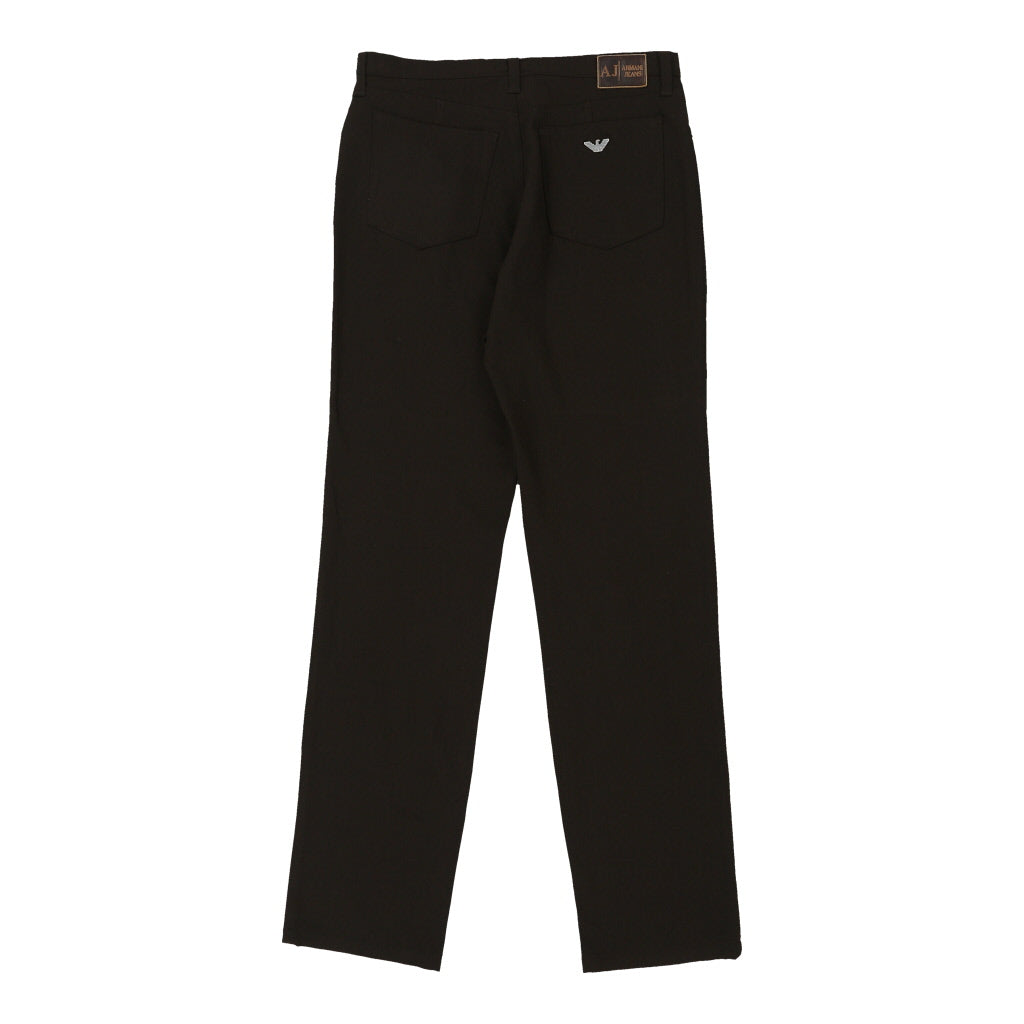 Armani Jeans Trousers - 30W UK 12 Brown Cotton Refurbished - Thrifted (note: this is a term often used to describe second- refurbished available on Cerqular