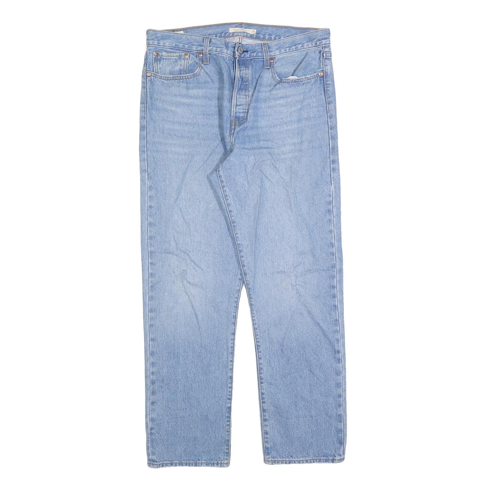 LEVI'S Womens Jeans Blue Regular Straight Denim Medium W32 L30 Classic Cotton Refurbished - N/A refurbished available on Cerqular
