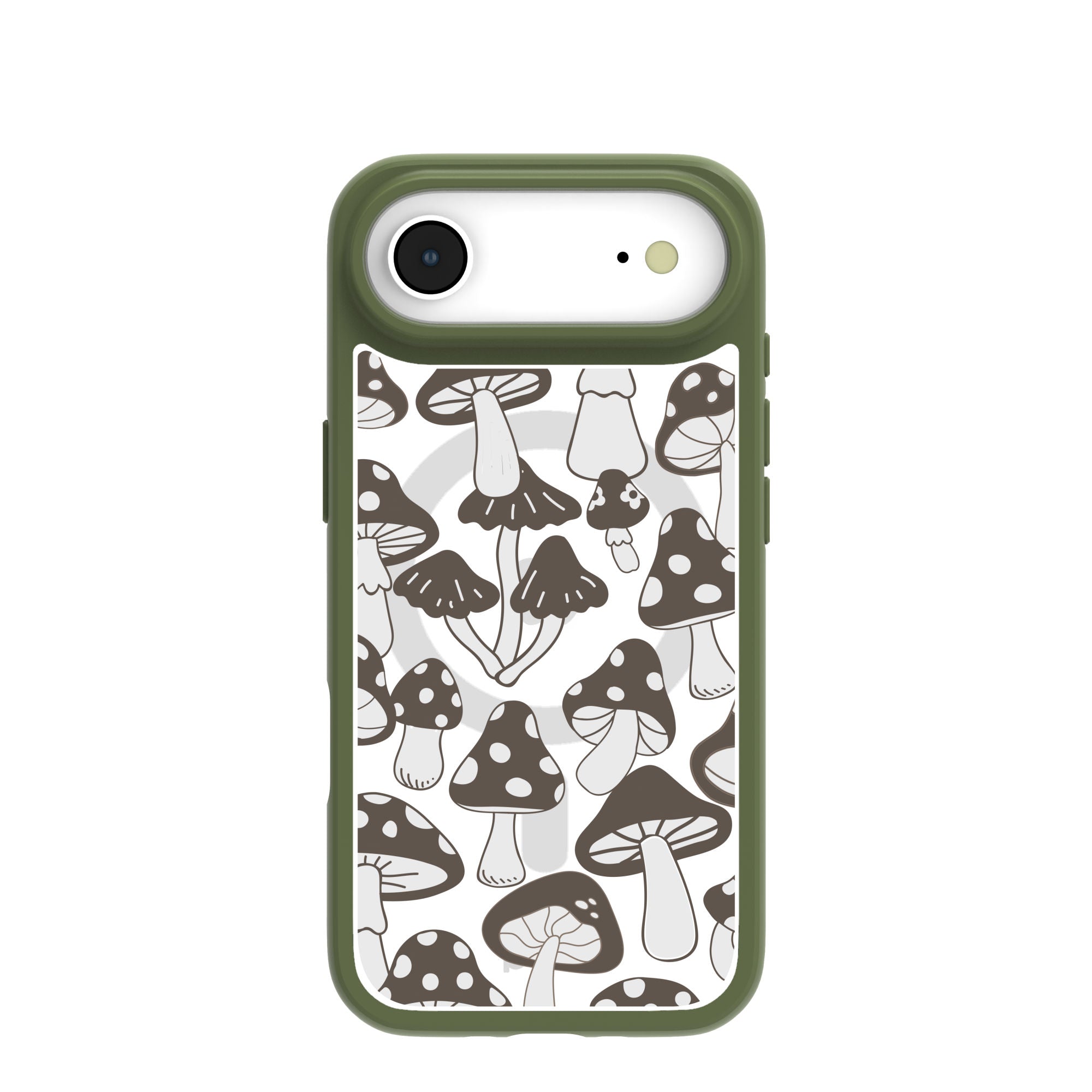 Clear Fungi Fuel iPhone Air Case With Forest Floor Ridge (MagSafe included) Refurbished - Pela Case refurbished available on Cerqular