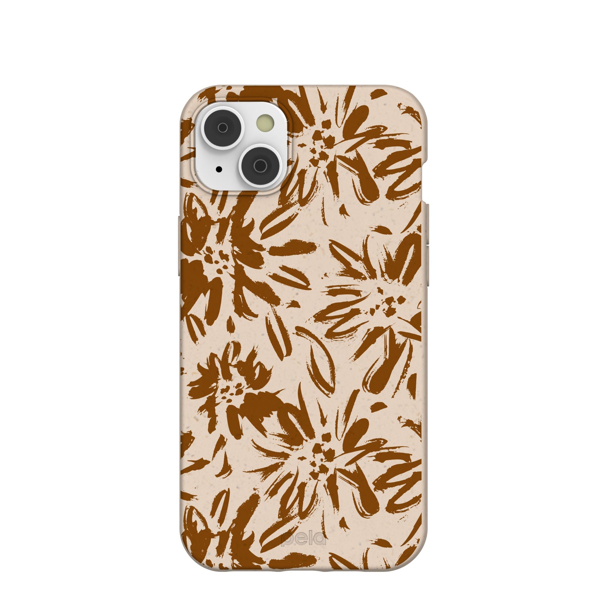 Seashell Petal Burst iPhone 14 Plus Case Refurbished - Pela Case refurbished available on Cerqular