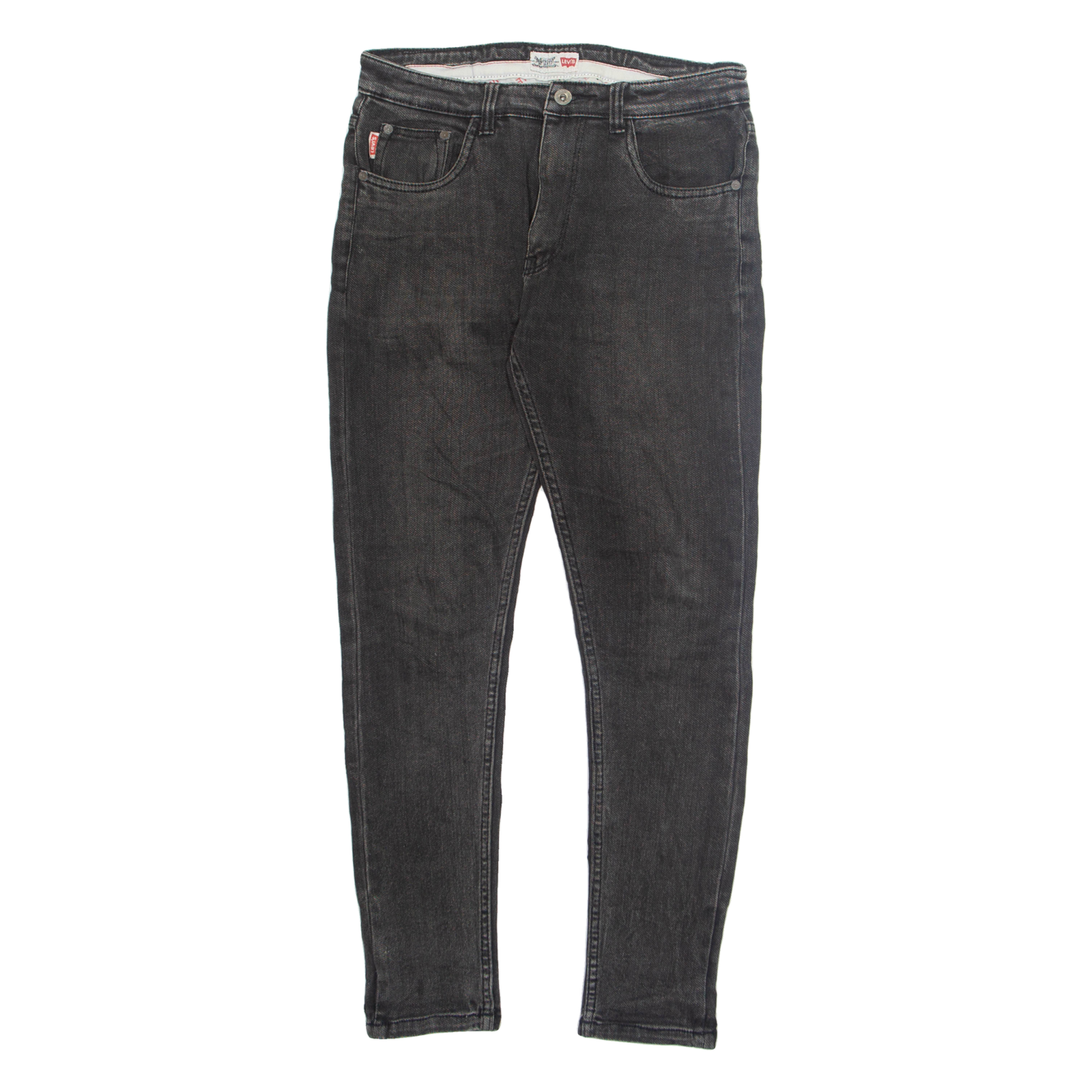 LEVI'S Mens Jeans Grey Regular Tapered Stone Wash W30 L29 Refurbished - N/A refurbished available on Cerqular