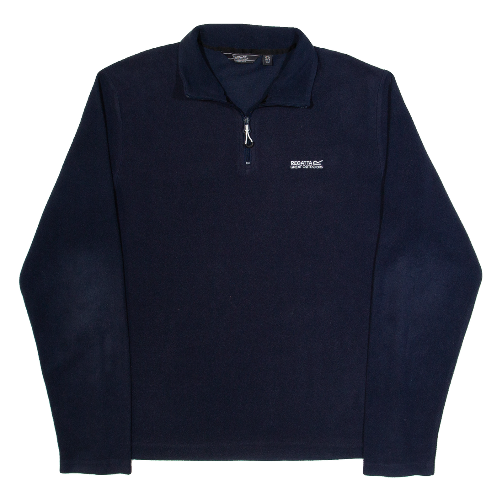 REGATTA Mens Fleece Blue 1/4 Zip S Refurbished - N/A refurbished available on Cerqular
