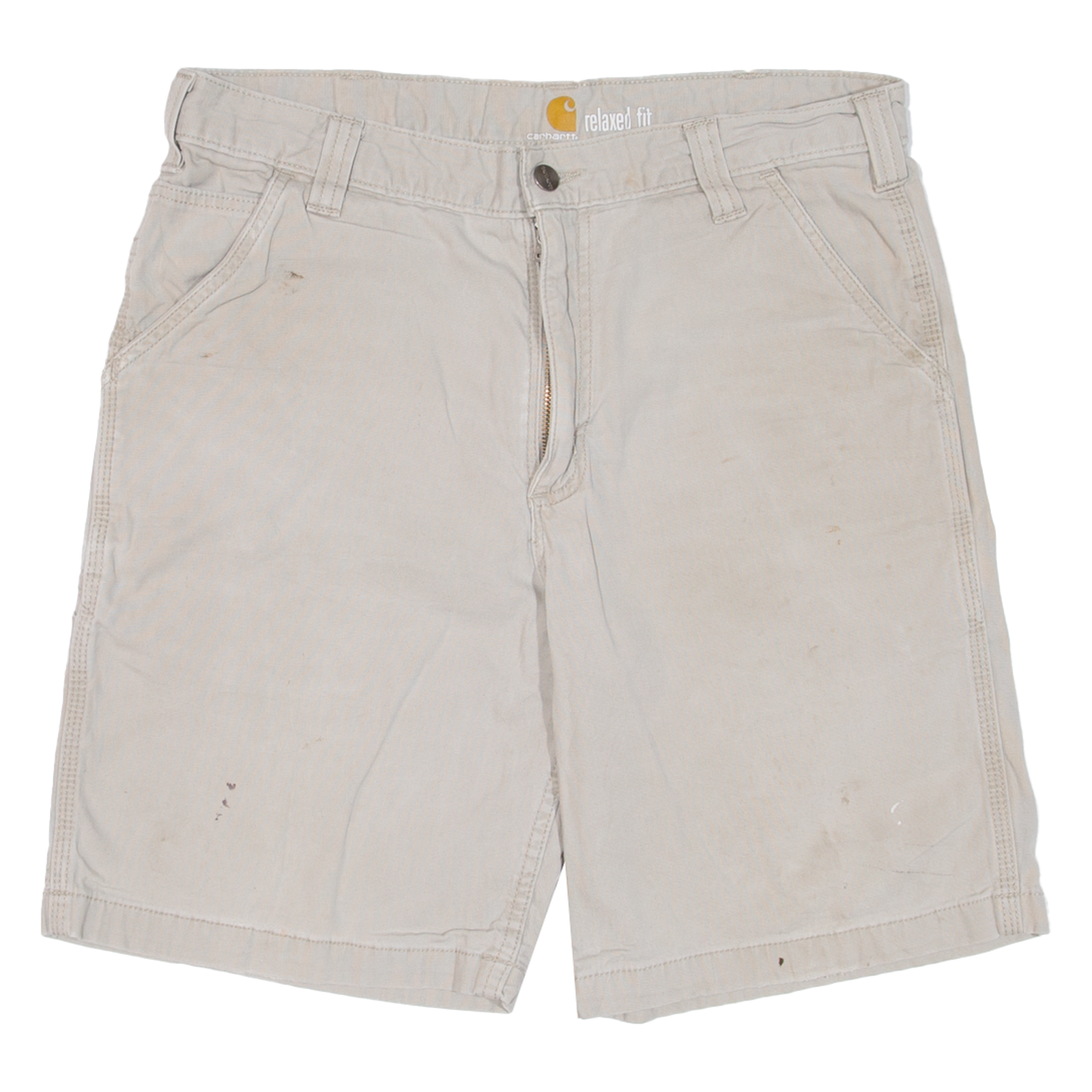 Buy CARHARTT Mens Workwear Shorts Beige Relaxed M W34 Refurbished - $31.19 CARHARTT Mens Workwear Shorts Beige Relaxed M W34 Refurbished - N/A refurbished available on Cerqular