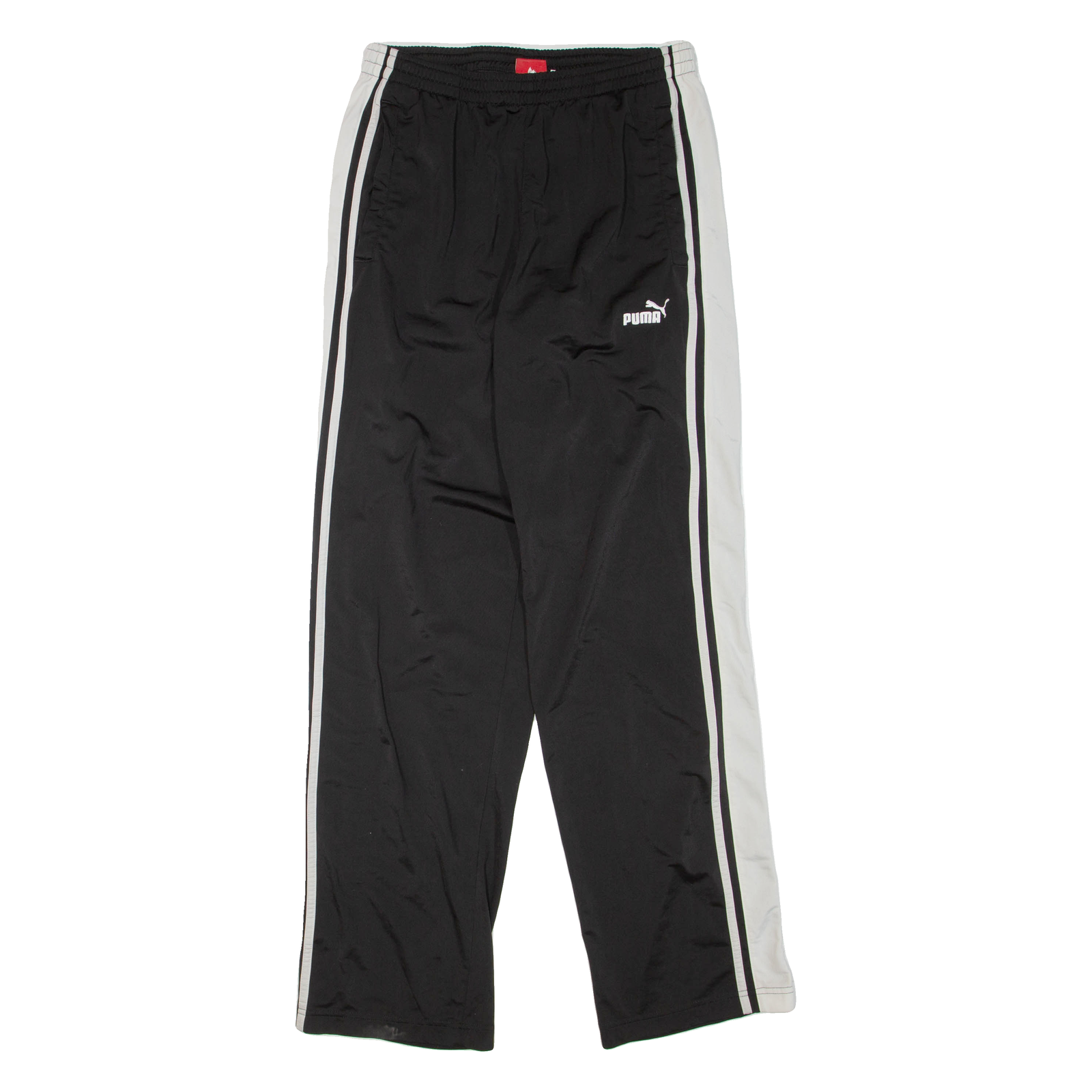 PUMA Womens Track Pants Black Straight M W28 L33 Refurbished - N/A refurbished available on Cerqular