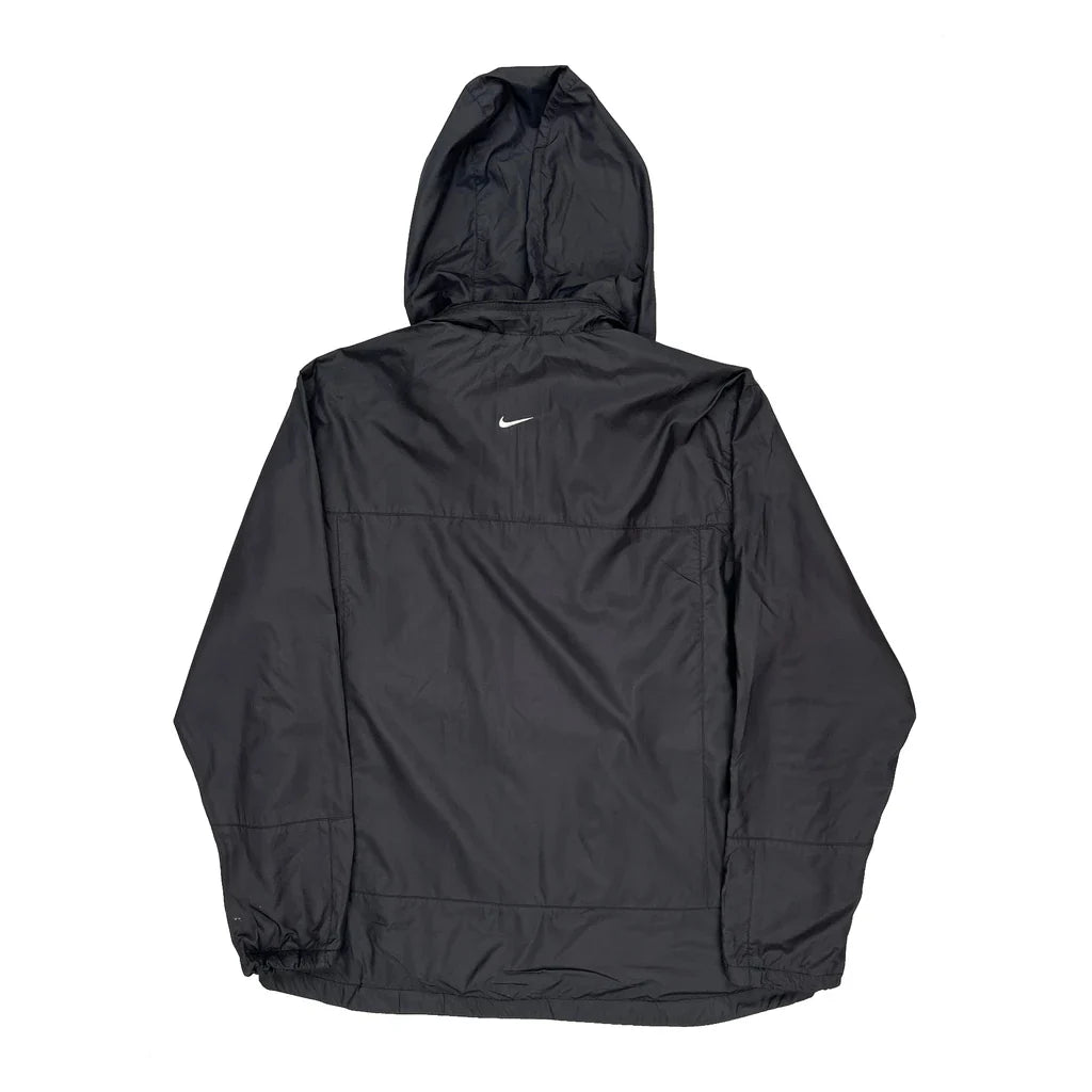 Buy Age 11-12 Nike Windbreaker - Medium Black Polyester Refurbished - $37.51 Age 11-12 Nike Windbreaker - Medium Black Polyester Refurbished - Thrifted (note: this is a term often used to describe second- refurbished available on Cerqular