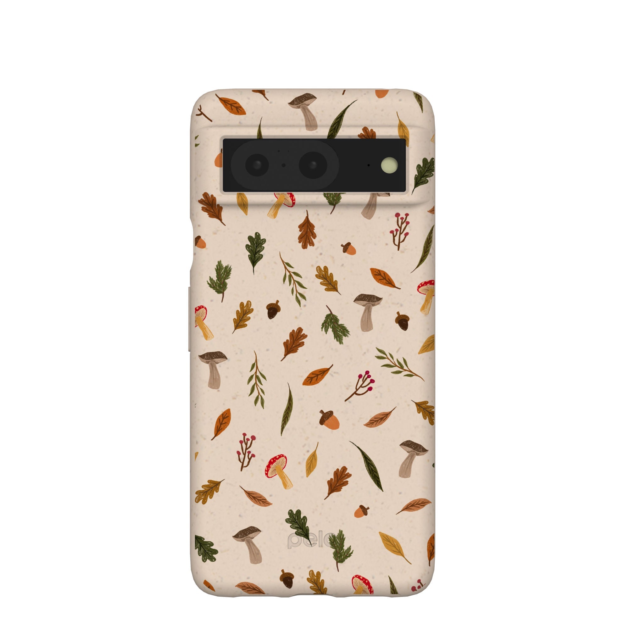 Seashell Woodland Harvest Google Pixel 8 Case Refurbished - Pela Case refurbished available on Cerqular