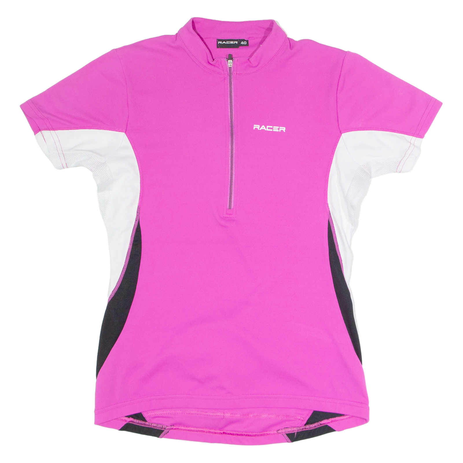 RACER Cycling Womens Jersey Pink 1/4 Zip S Refurbished - N/A refurbished available on Cerqular