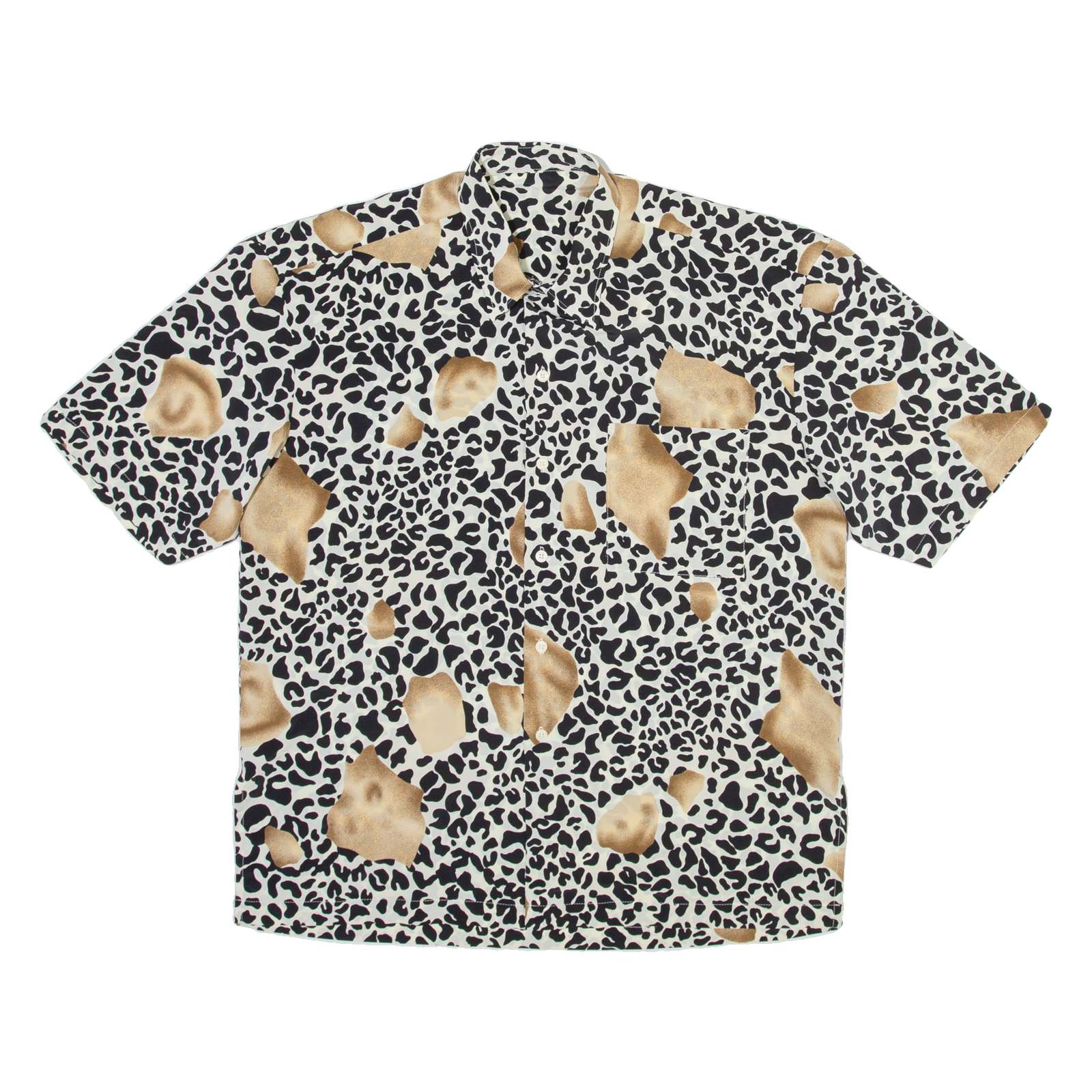 Buy Womens Printed Shirt White Collared Viscose Animal Print M Refurbished - $16.89 Womens Printed Shirt White Collared Viscose Animal Print M Refurbished - N/A refurbished available on Cerqular