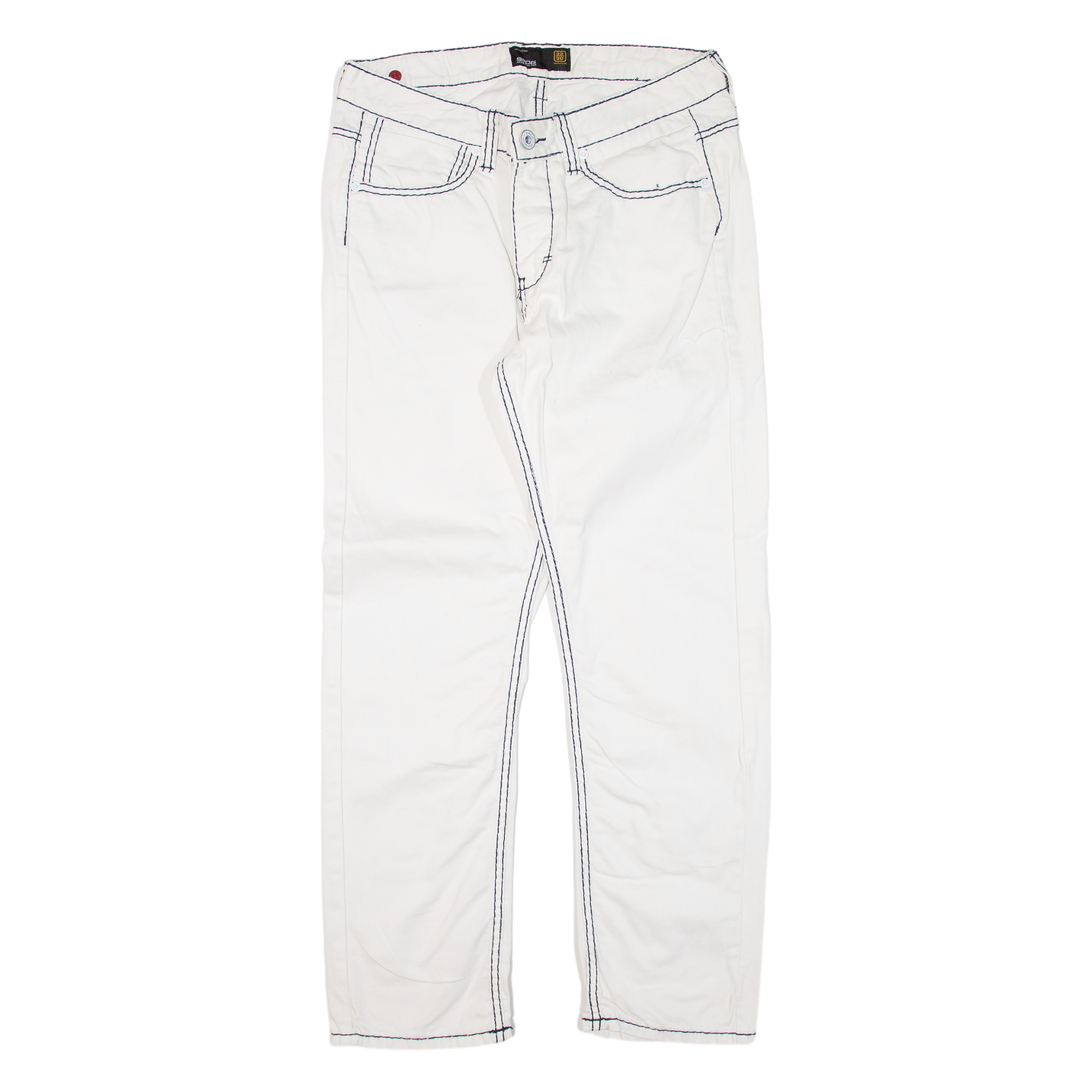 Buy SMOG Mens Trousers White Slim Straight W32 L30 Refurbished - $18.19 SMOG Mens Trousers White Slim Straight W32 L30 Refurbished - N/A refurbished available on Cerqular
