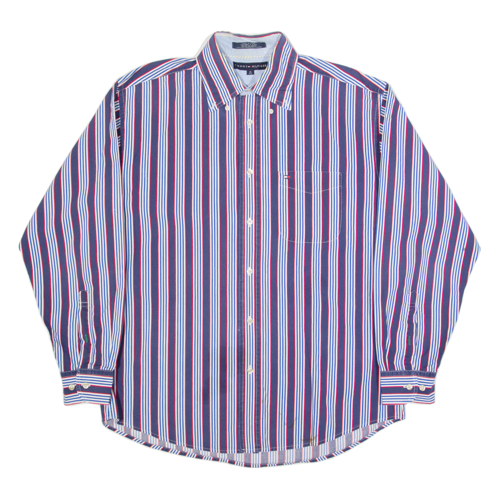 Buy TOMMY HILFIGER Mens Shirt Blue 90s Striped Long Sleeve M Refurbished - $37.69 TOMMY HILFIGER Mens Shirt Blue 90s Striped Long Sleeve M Refurbished - N/A refurbished available on Cerqular