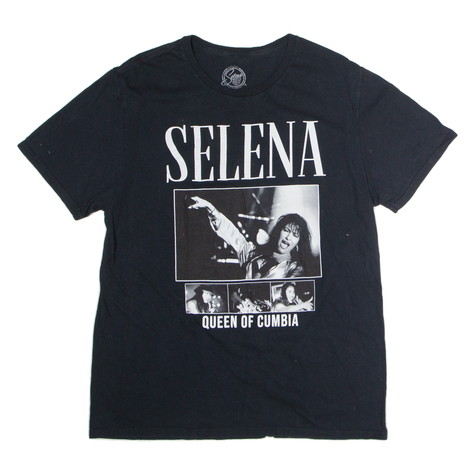 SELENA Mens Band T-Shirt Black L Refurbished - N/A refurbished available on Cerqular