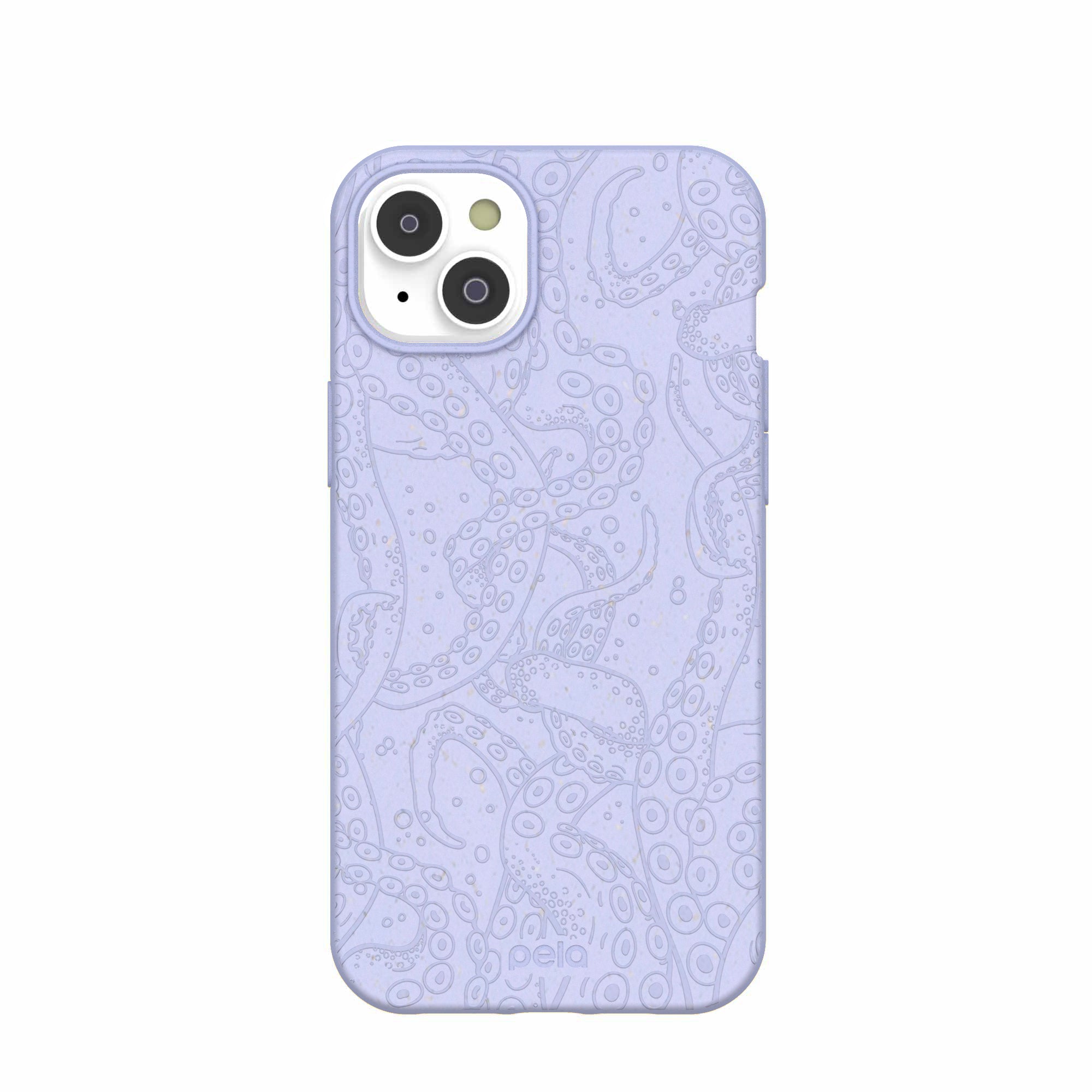 Lavender Sea Tentacles iPhone 14 Plus Case Refurbished - Pela Case refurbished available on Cerqular