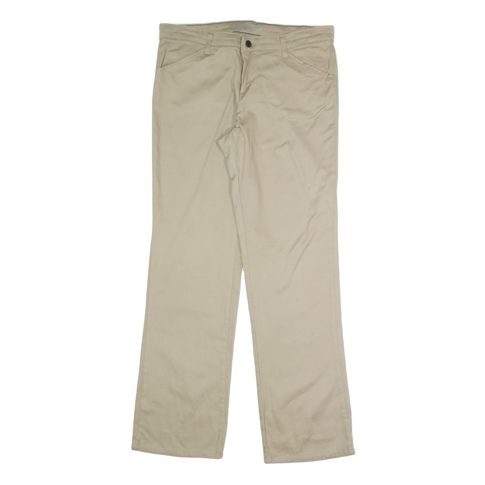 Buy DICKIES Womens Cotton Blend Beige Regular Straight Trousers W33 L31 Workwear Zip Refurbished - $42.89 DICKIES Womens Cotton Blend Beige Regular Straight Trousers W33 L31 Workwear Zip Refurbished - N/A refurbished available on Cerqular
