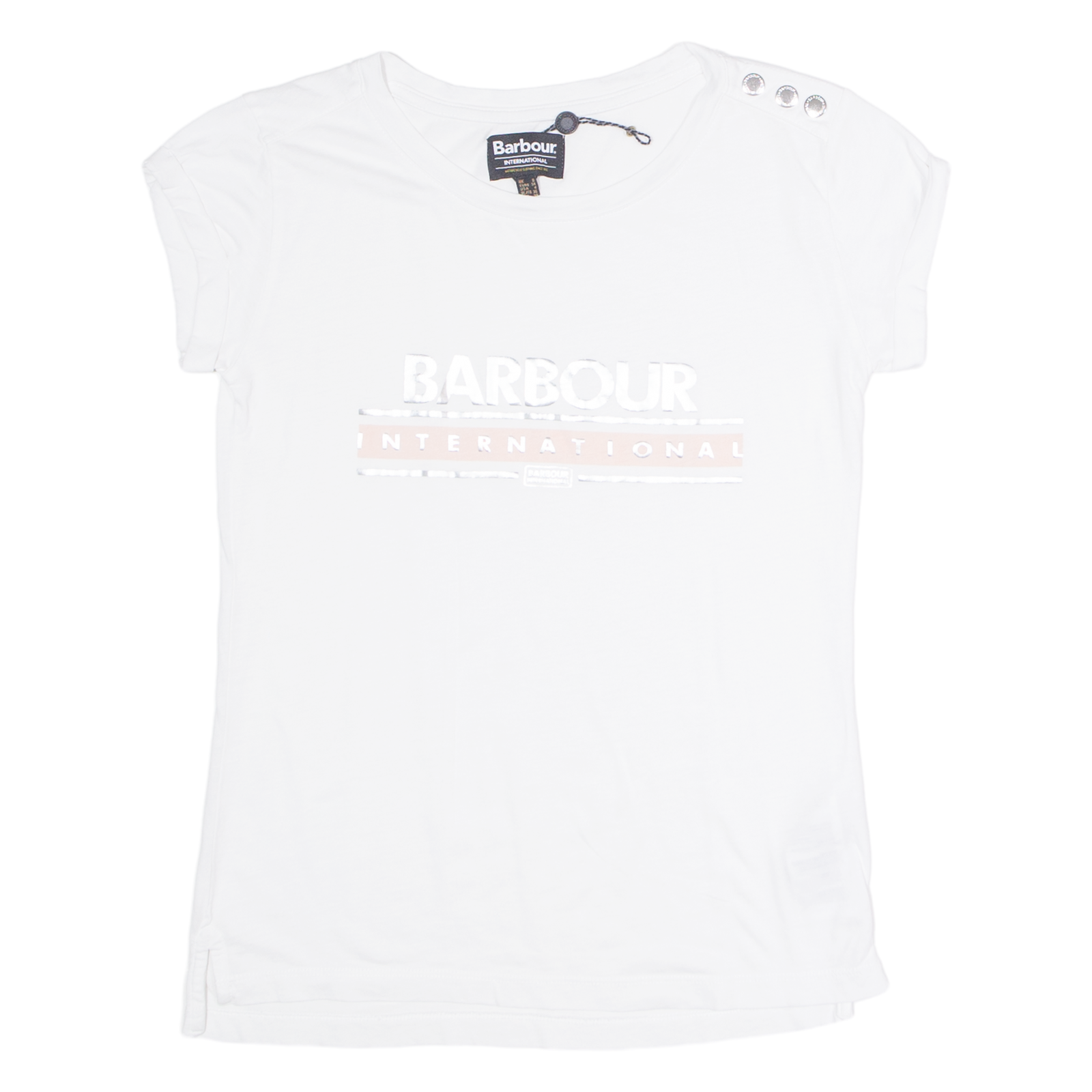 Buy BARBOUR Womens T-Shirt White UK 8 Refurbished - $25.99 BARBOUR Womens T-Shirt White UK 8 Refurbished - N/A refurbished available on Cerqular