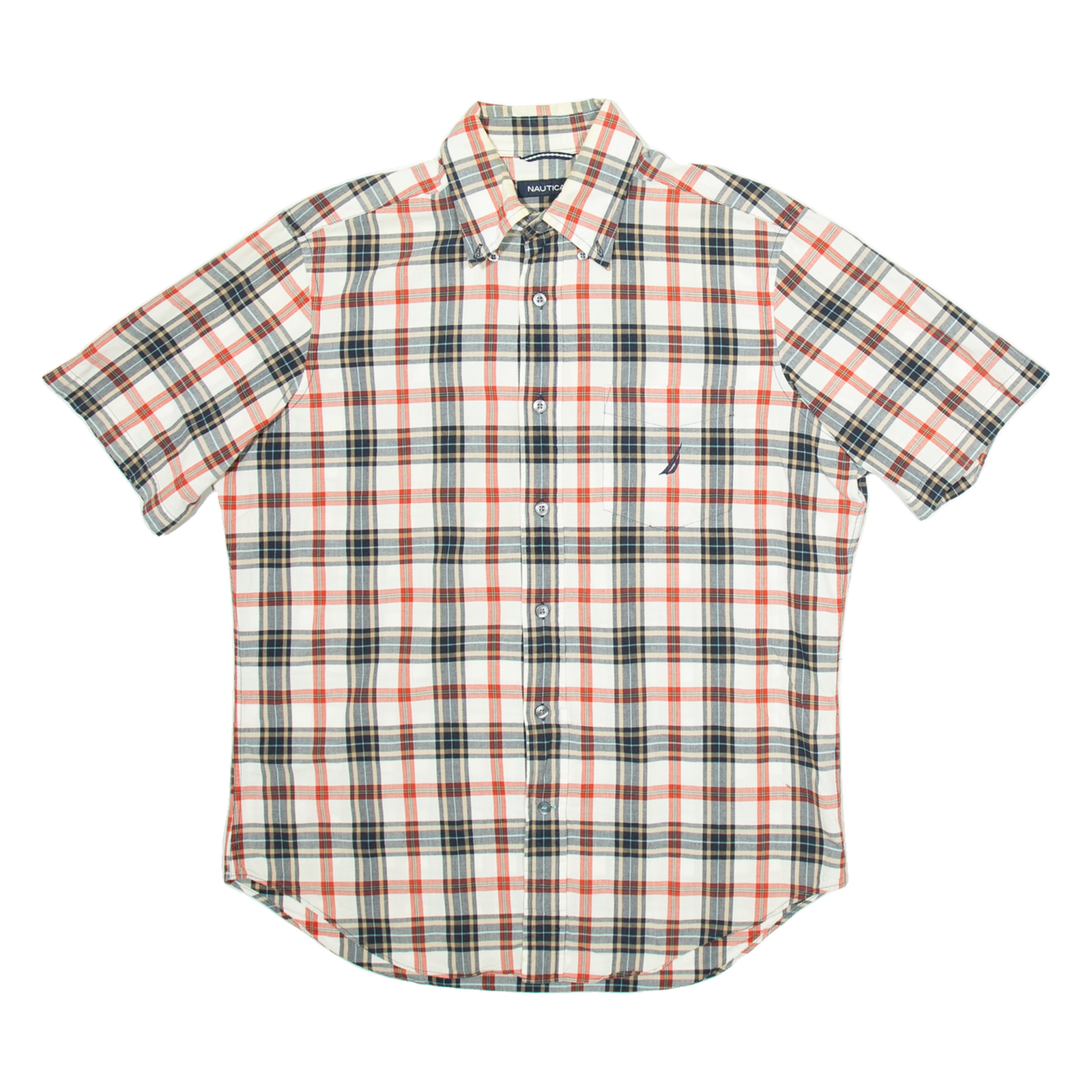 Buy NAUTICA Mens Shirt White Check M Refurbished - $18.19 NAUTICA Mens Shirt White Check M Refurbished - N/A refurbished available on Cerqular