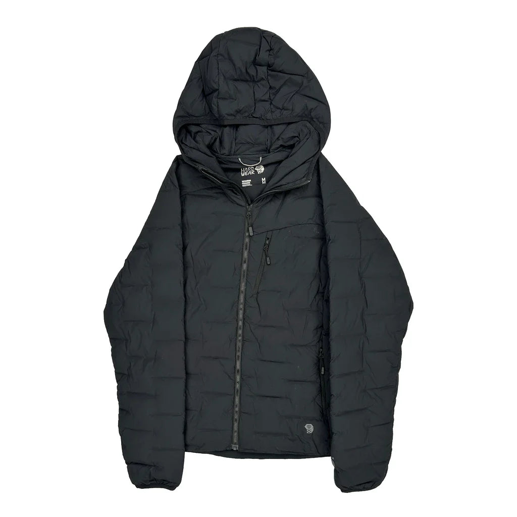 Mountain Hard Wear Puffer - Medium Black Polyester Refurbished - Thrifted (note: this is a term often used to describe second- refurbished available on Cerqular