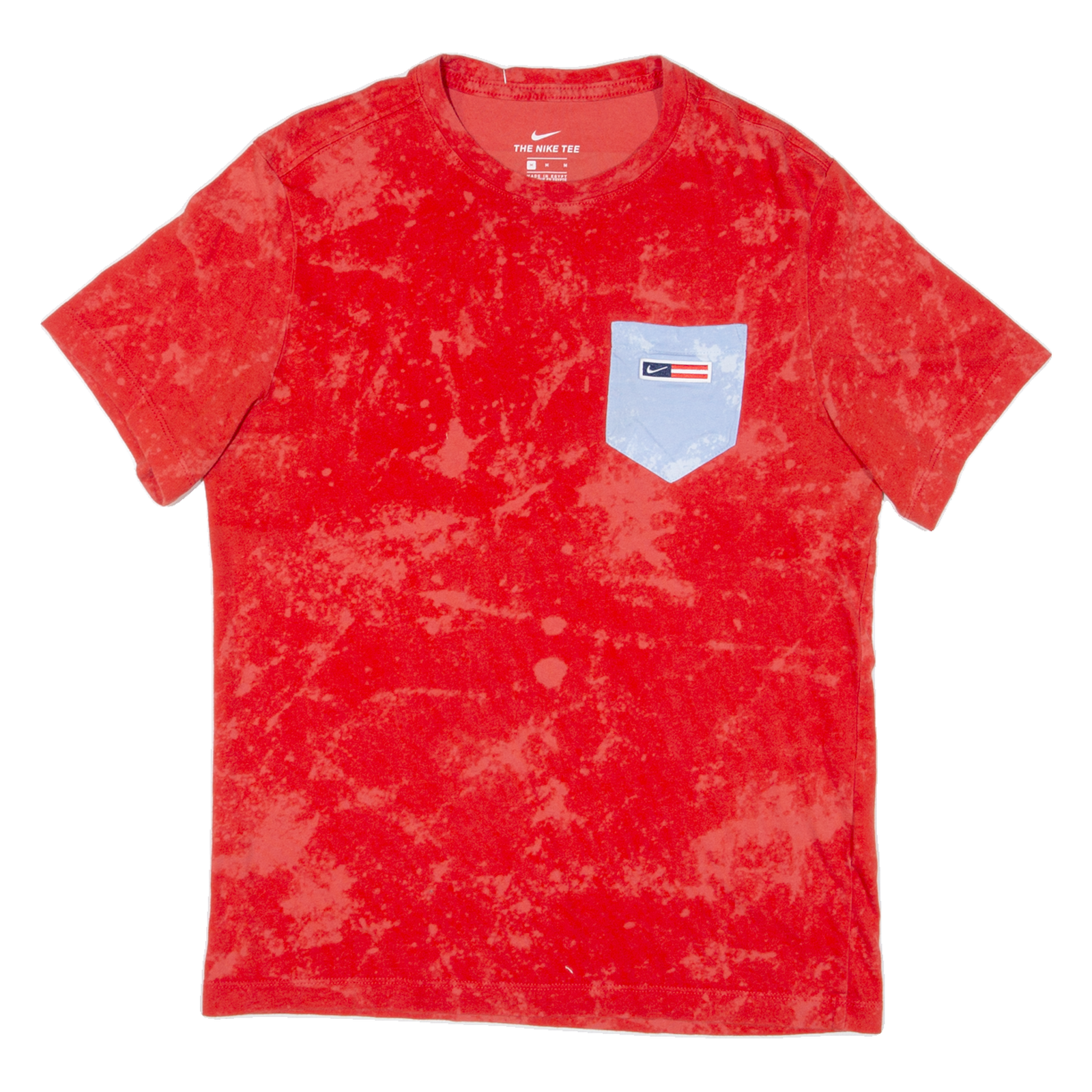 NIKE Mens T-Shirt Red M Refurbished - N/A refurbished available on Cerqular