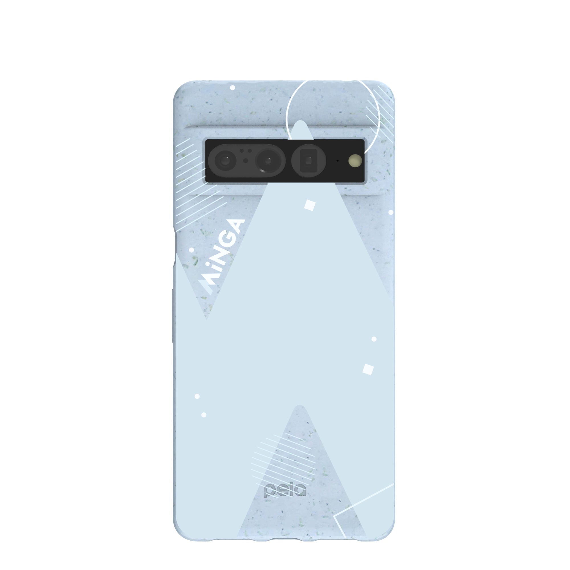 Powder Blue Minga Classic Google Pixel 7 Pro Case Refurbished - Pela Case refurbished available on Cerqular