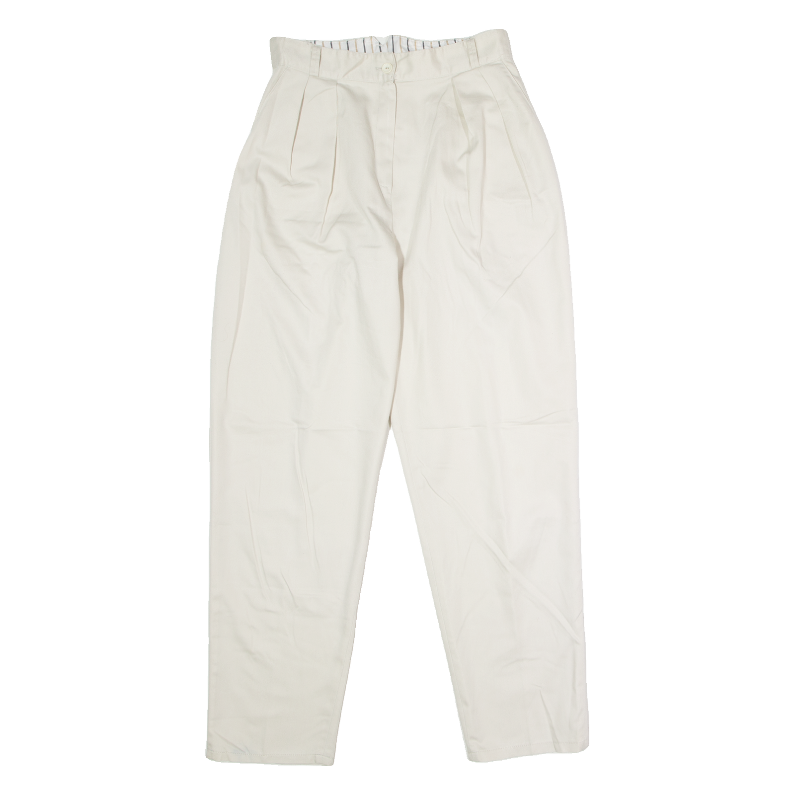 Buy Pleated Womens Trousers Cream Regular Straight W30 L30 Refurbished - $20.79 Pleated Womens Trousers Cream Regular Straight W30 L30 Refurbished - N/A refurbished available on Cerqular