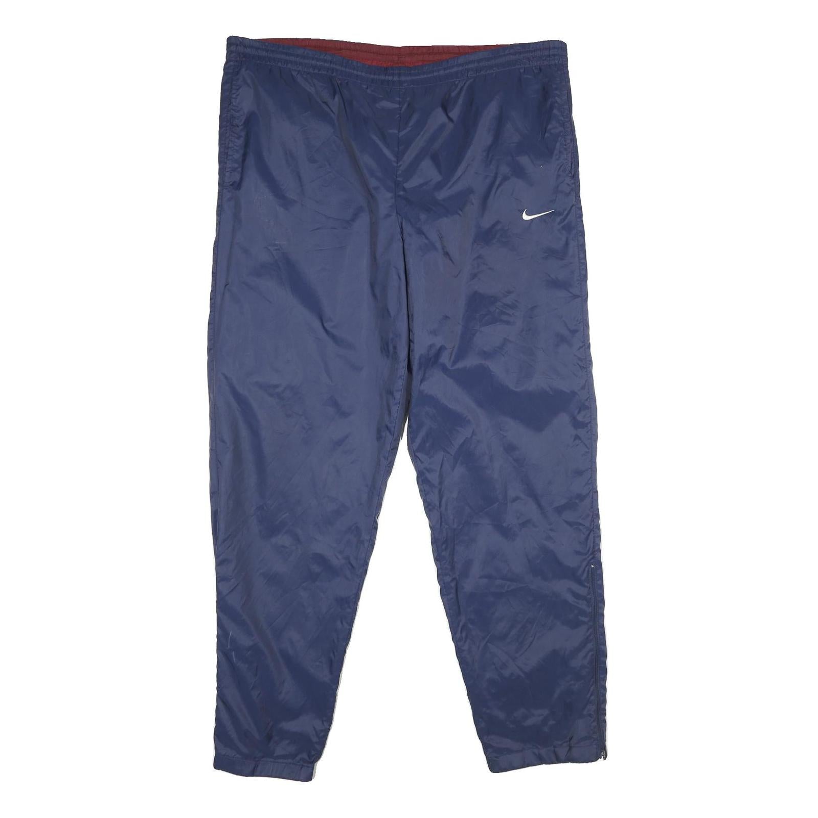 Buy NIKE Mens Joggers Blue 2XL W40 L34 Regular Tapered Nylon Sportswear Refurbished - $20.79 NIKE Mens Joggers Blue 2XL W40 L34 Regular Tapered Nylon Sportswear Refurbished - N/A refurbished available on Cerqular