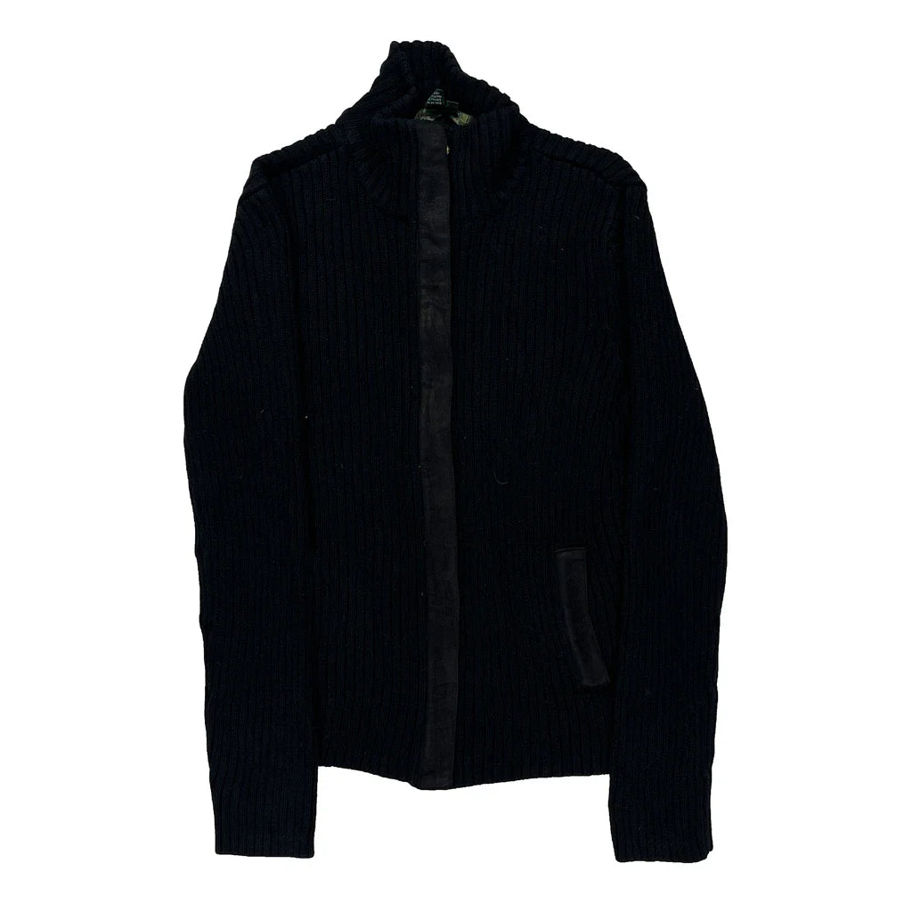 Ralph Lauren Jumper - Small Black Cotton Refurbished - Thrifted (note: this is a term often used to describe second- refurbished available on Cerqular