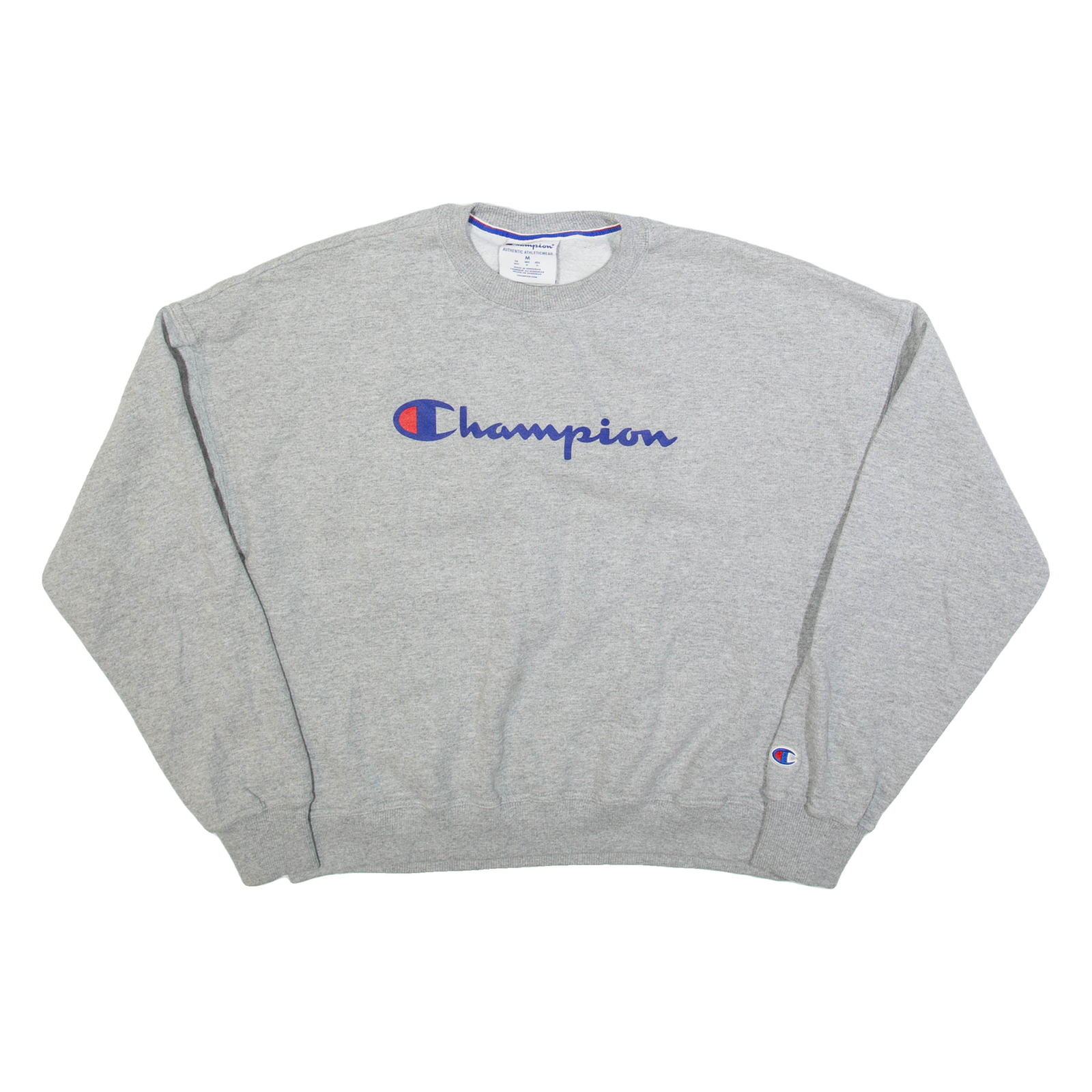 CHAMPION Mens Sweatshirt Grey M Refurbished - N/A refurbished available on Cerqular