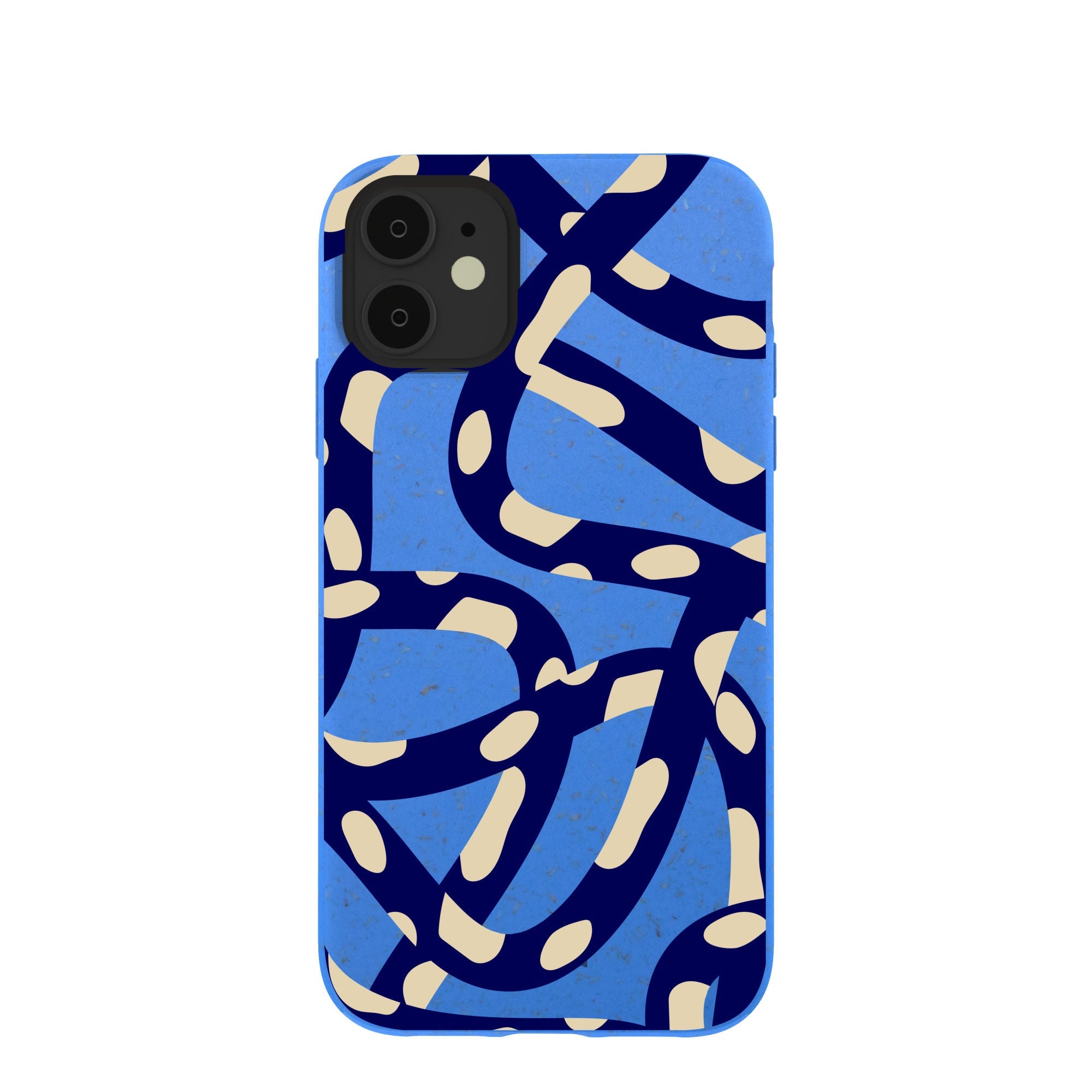 Electric Blue Noodles iPhone 11 Case Refurbished - Pela Case refurbished available on Cerqular