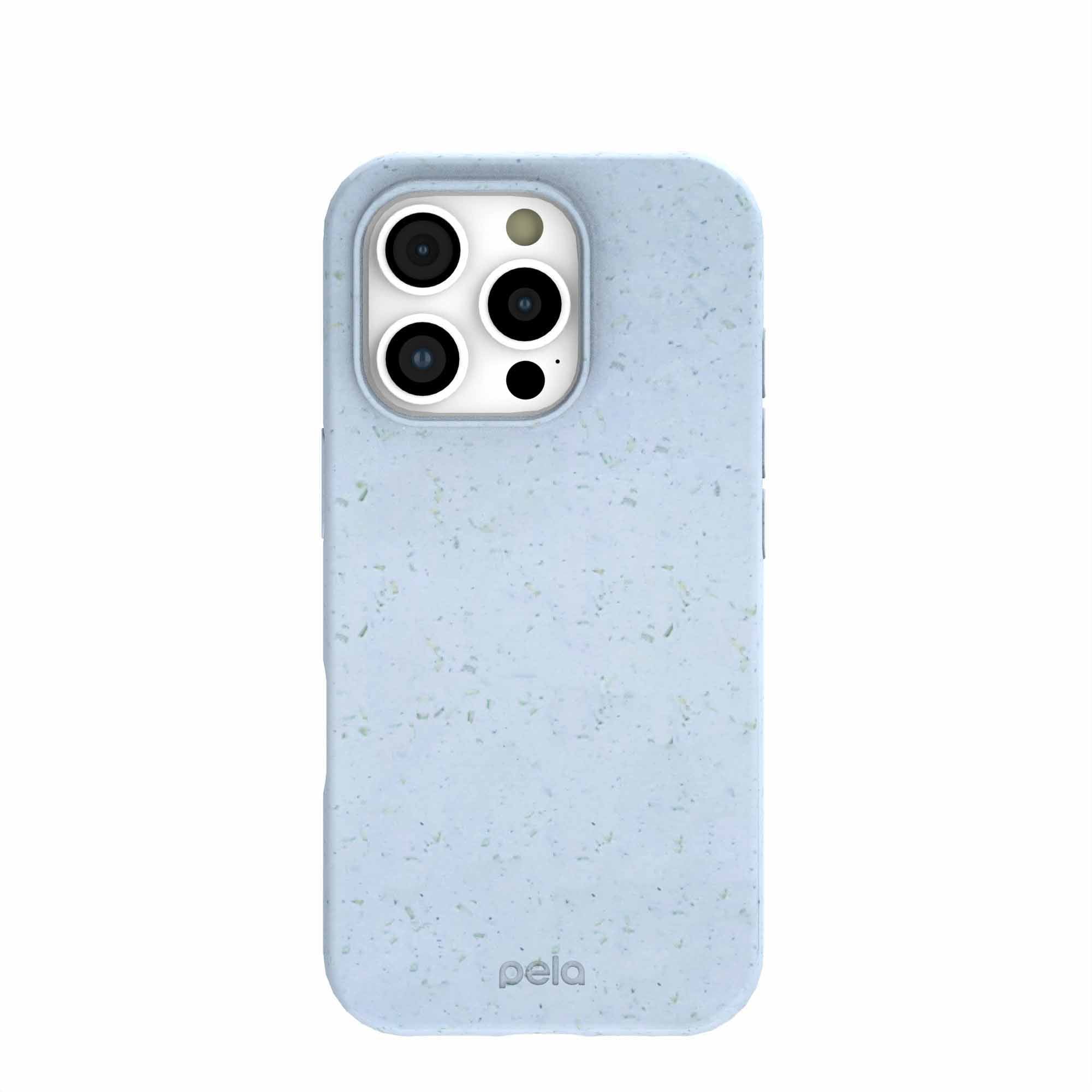 Powder Blue iPhone 16 Pro Case Refurbished - Pela Case refurbished available on Cerqular