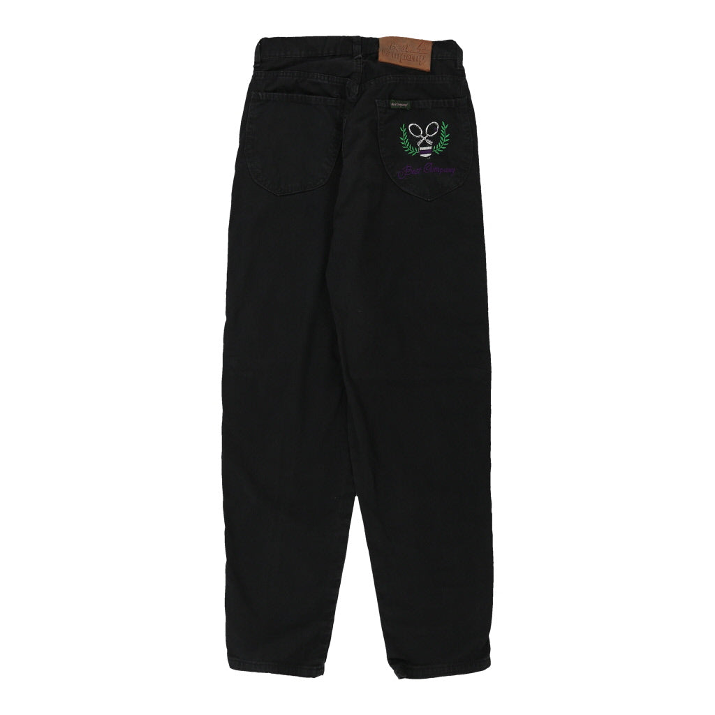 Buy Best Company Embroidered Jeans - 27W UK 8 Black Cotton | Size: UK 8 Refurbished - $48.02 Best Company Embroidered Jeans - 27W UK 8 Black Cotton | Size: UK 8 Refurbished - N/A (Preloved Designer is not a specific brand, it refurbished available on Cerqular