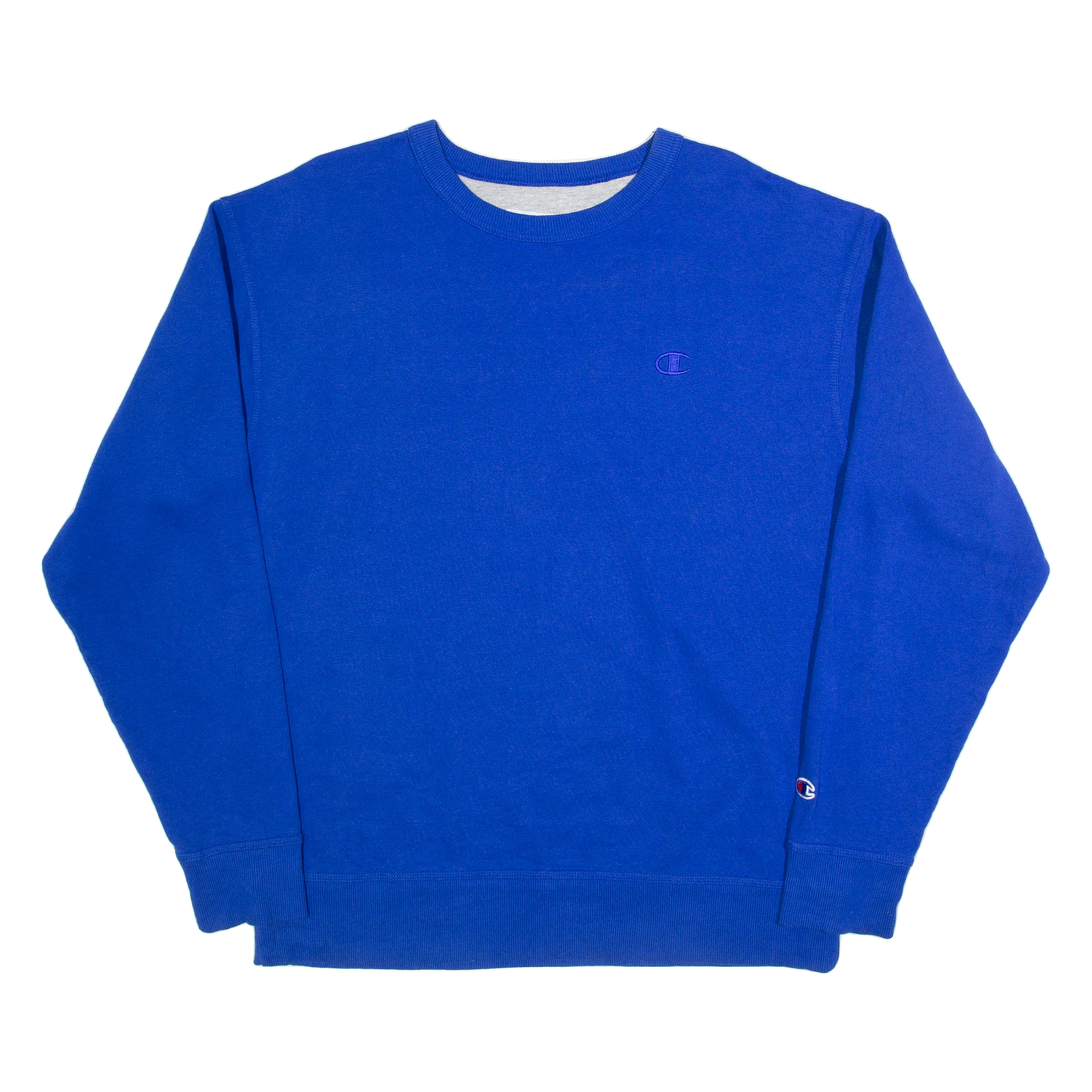 CHAMPION Mens Sweatshirt Blue L Refurbished - N/A refurbished available on Cerqular