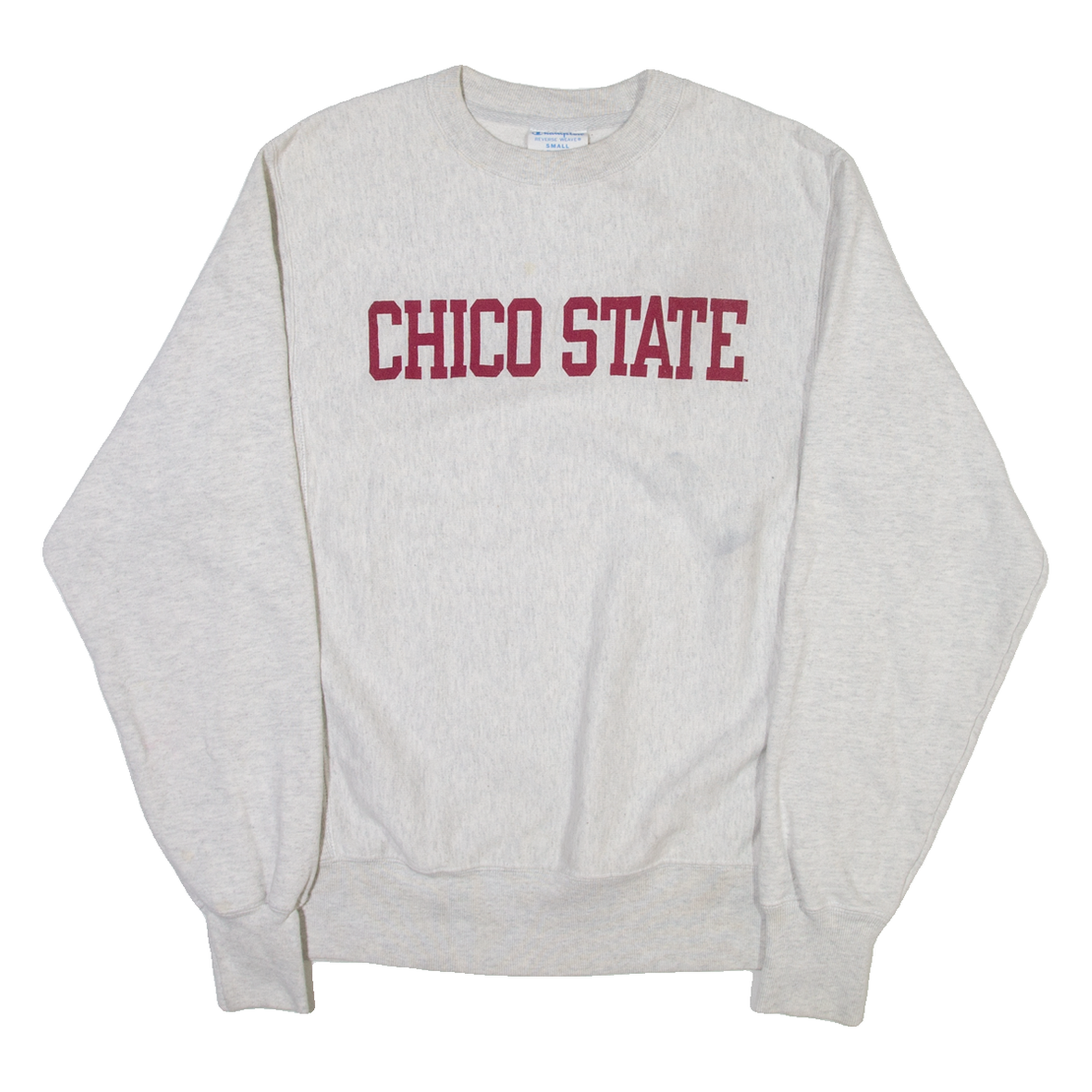 CHAMPION REVERSE WEAVE Chico State Mens Sweatshirt Grey S Refurbished - N/A refurbished available on Cerqular