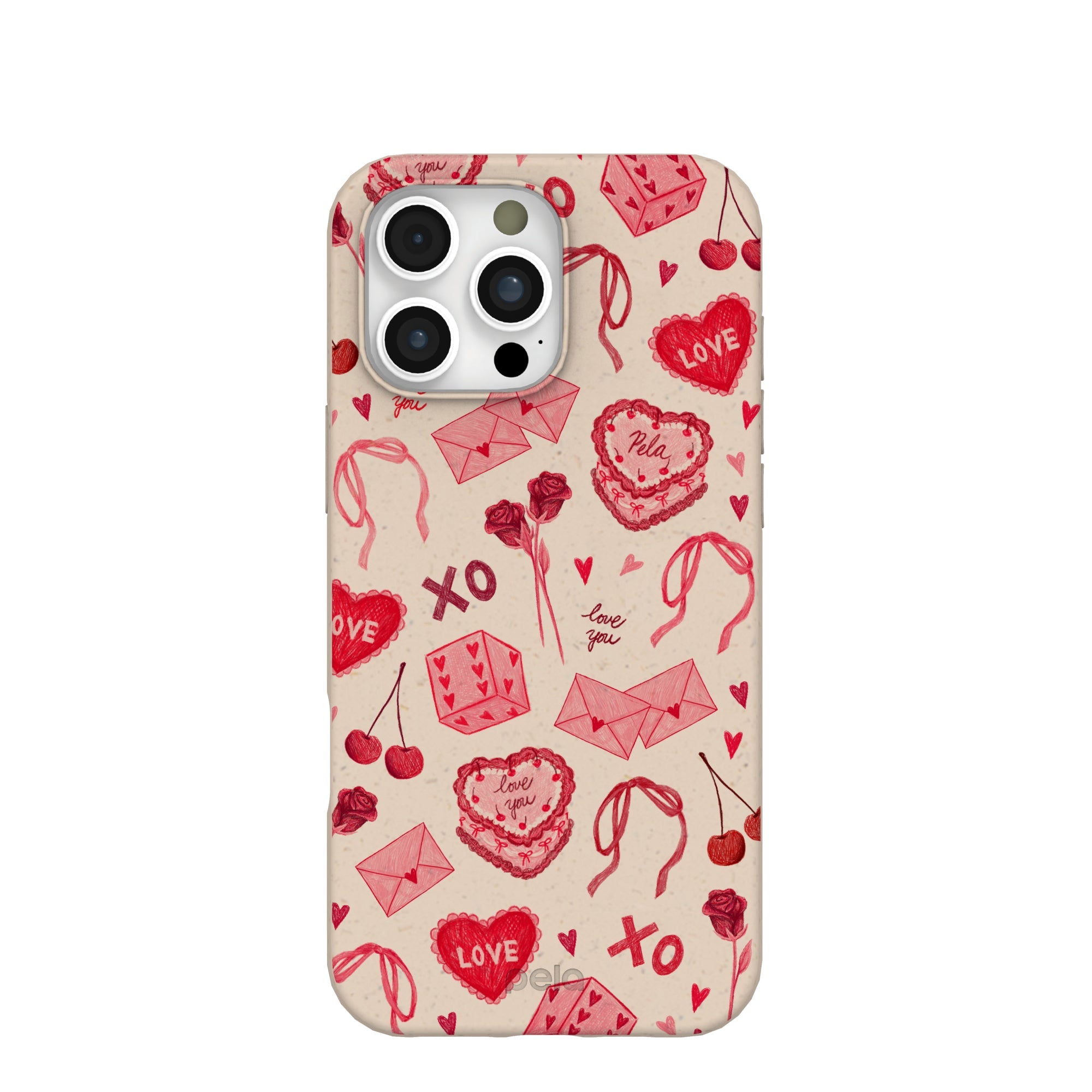 Seashell Love Pack iPhone 16 Pro Max Case Refurbished - Pela Case refurbished available on Cerqular