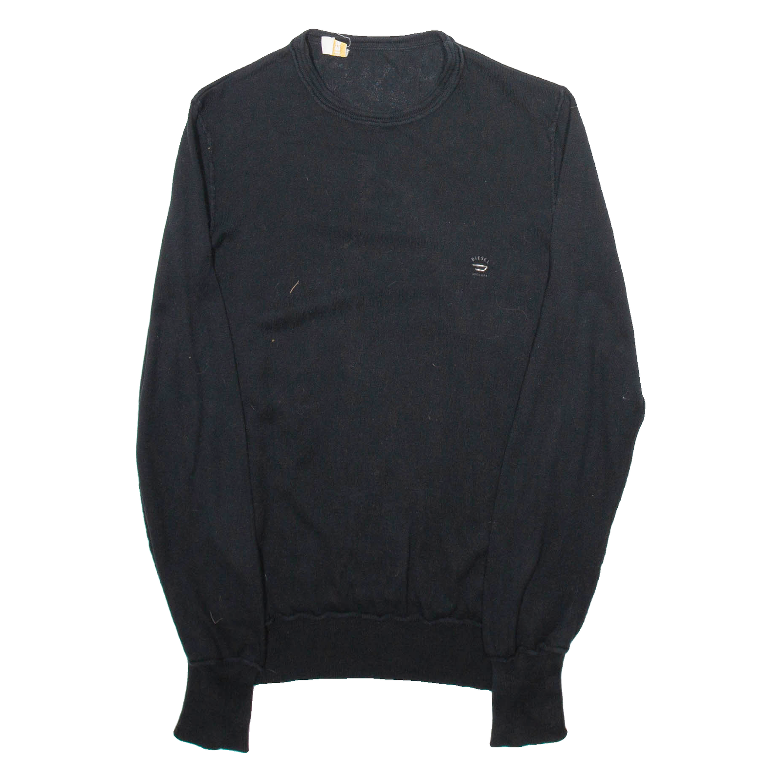 DIESEL Womens Jumper Black Tight Knit Wool M Refurbished - N/A refurbished available on Cerqular