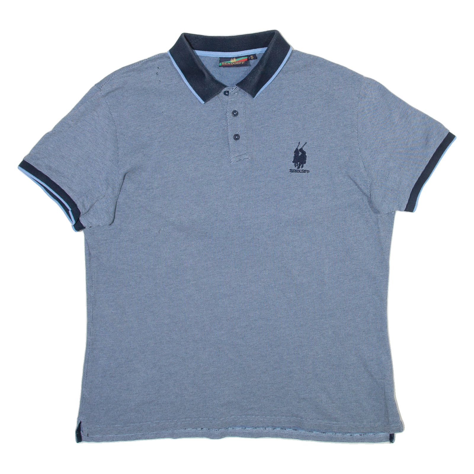 BENDORFF Mens Polo Shirt Blue L Refurbished - N/A refurbished available on Cerqular