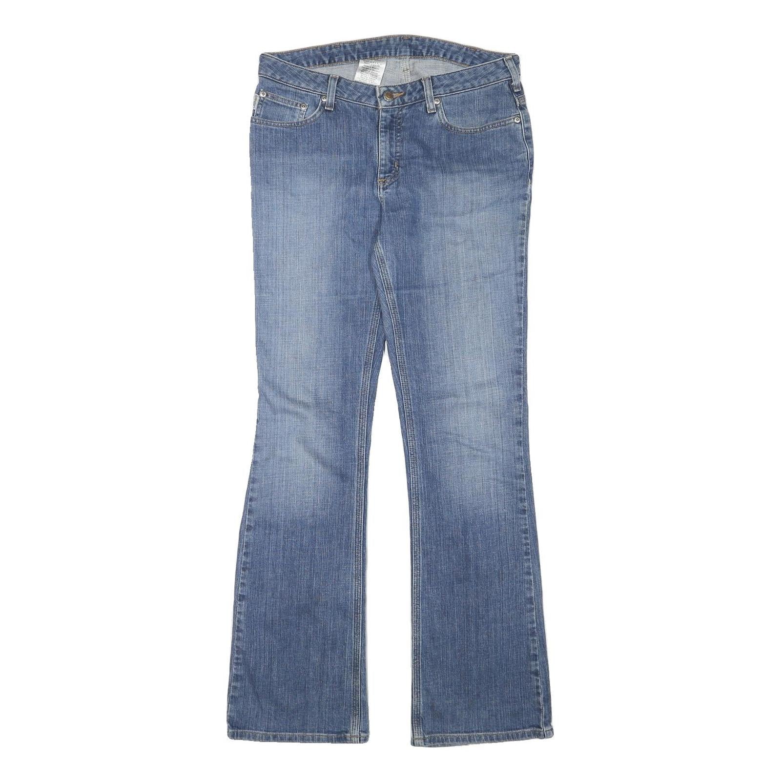 CARHARTT Womens Regular Fit Blue Denim Bootcut Jeans Cotton Blend W31 L32 Refurbished - N/A refurbished available on Cerqular