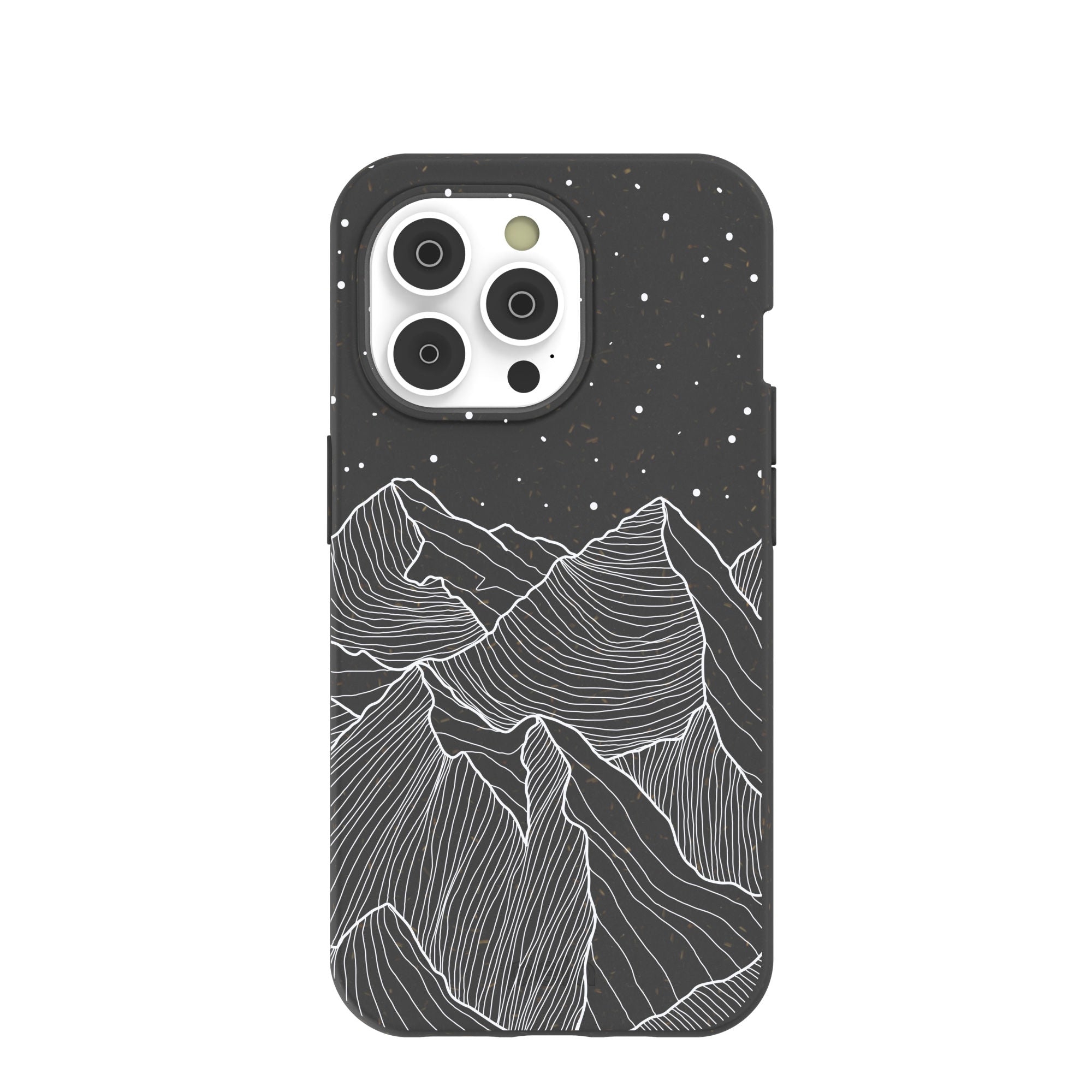 Black Night Panorama iPhone 14 Pro Case Refurbished - Pela Case refurbished available on Cerqular